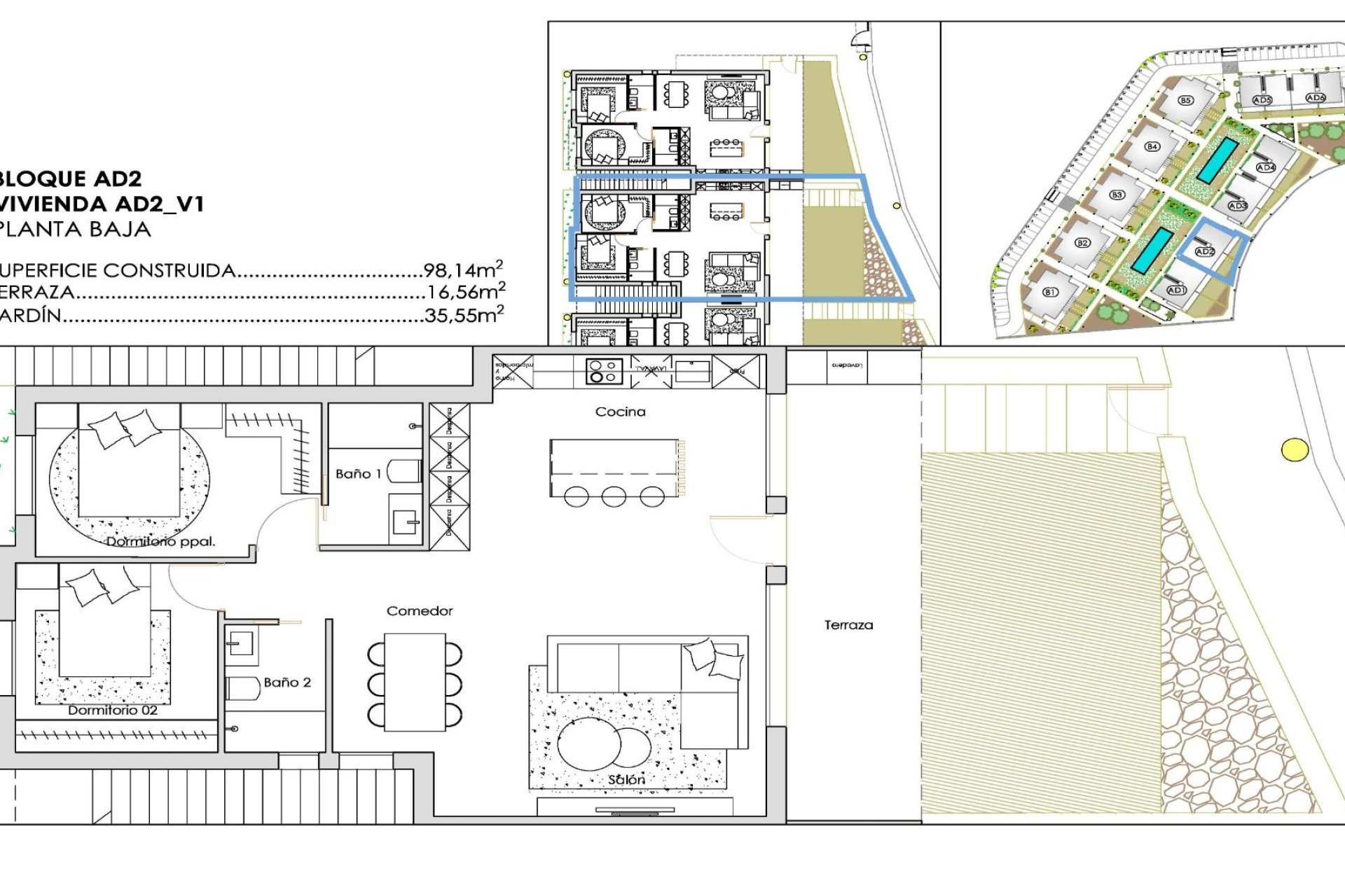 Nowy budynek - Bungalow -
Torre Pacheco - Santa Rosalia Lake And Life Resort