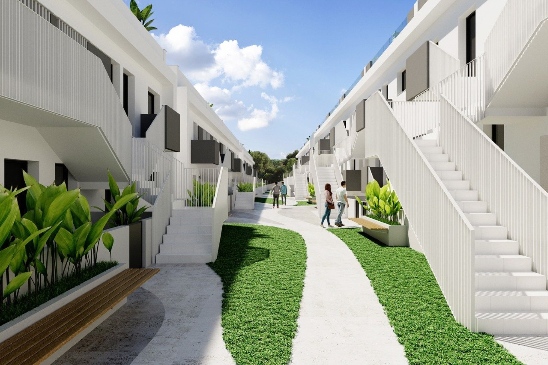 Nowy budynek - Bungalow -
Torrevieja - Lago Jardín II