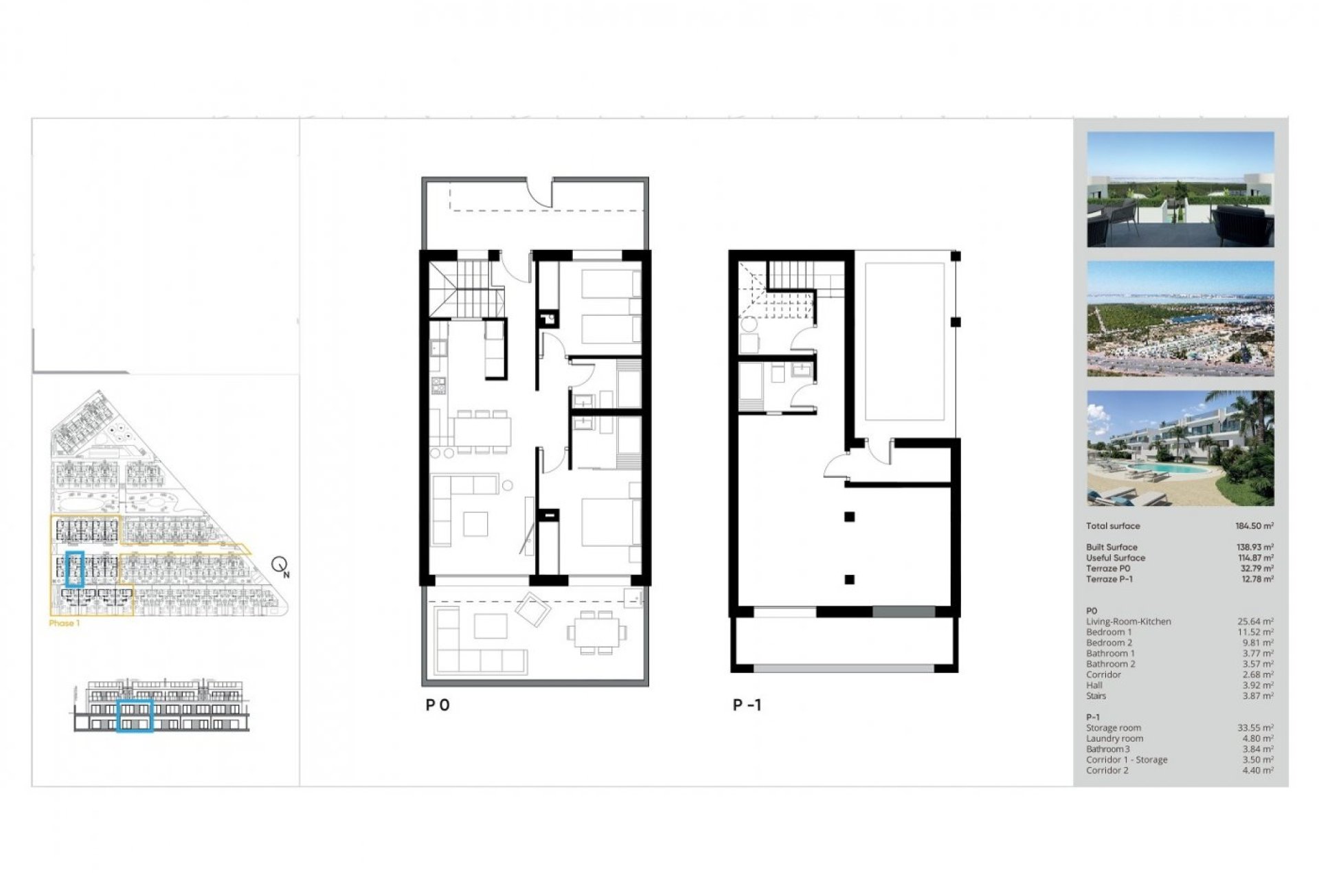 Nowy budynek - Bungalow -
Torrevieja - Lago Jardín II