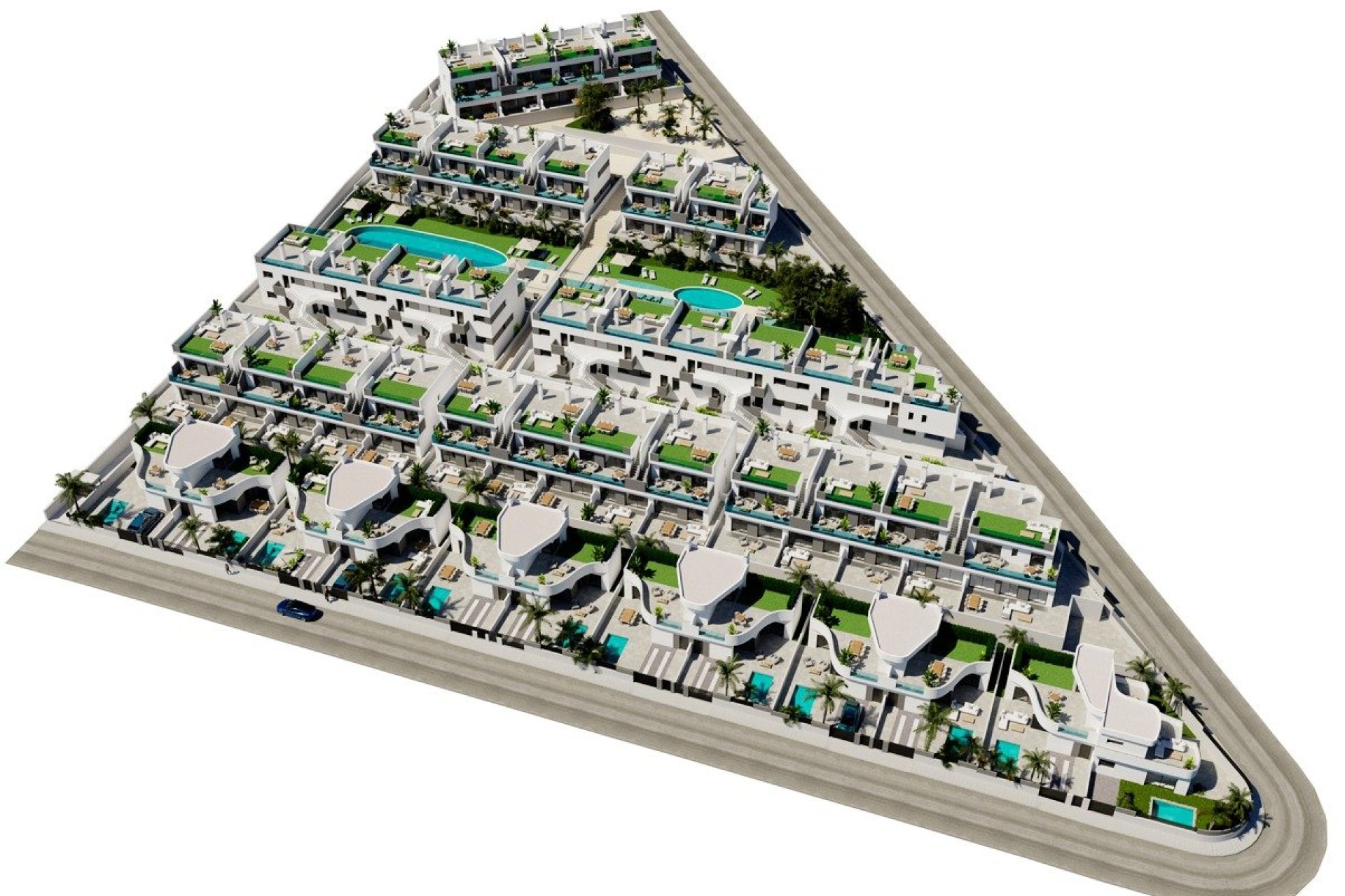 Nowy budynek - Bungalow -
Torrevieja - Lago Jardín II