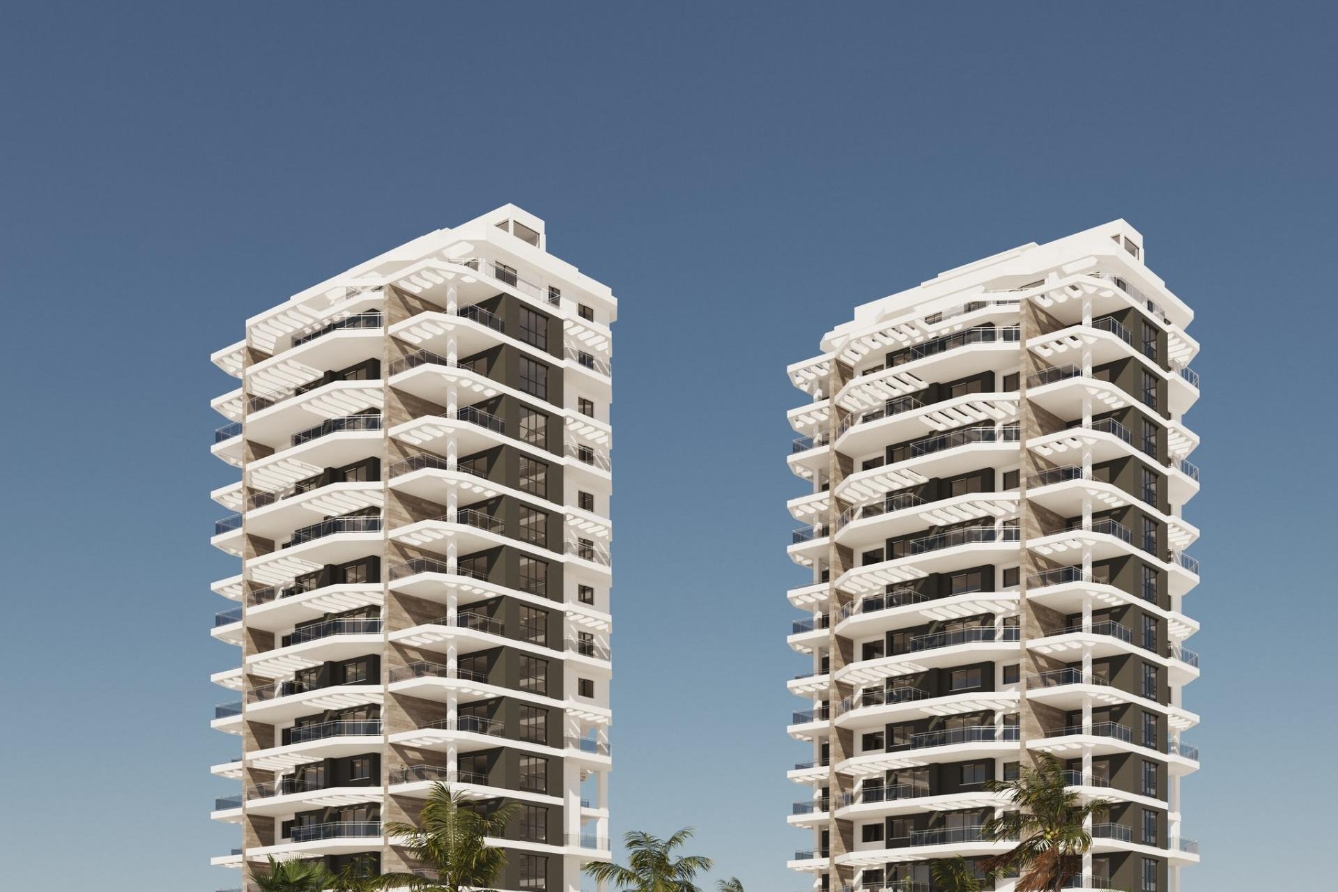 Nowy budynek - Daszek -
Calpe - Playa Arenal