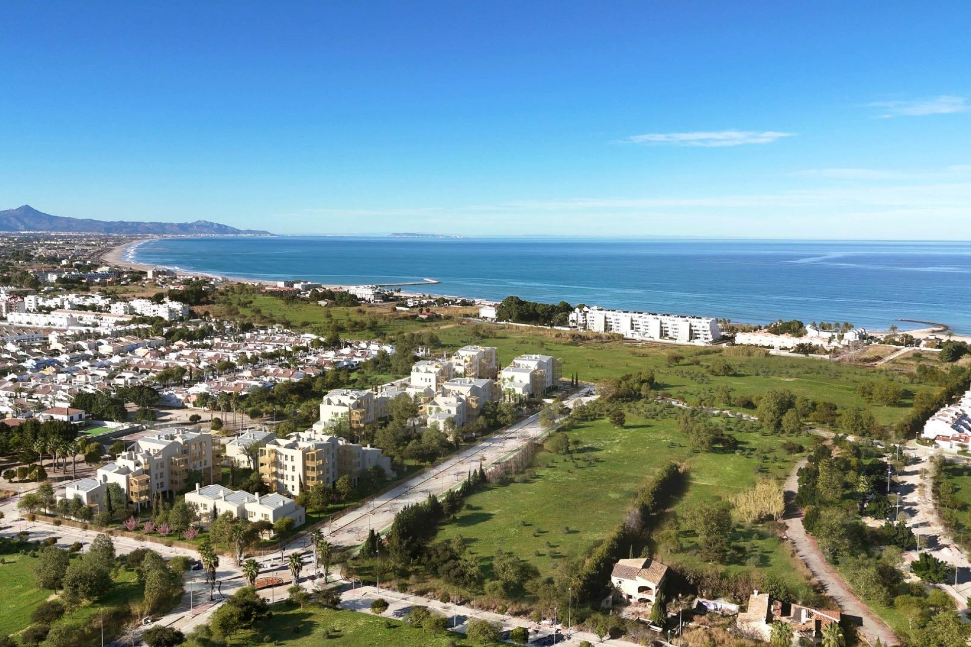 Nowy budynek - Daszek -
El Verger - Playa de La Almadraba