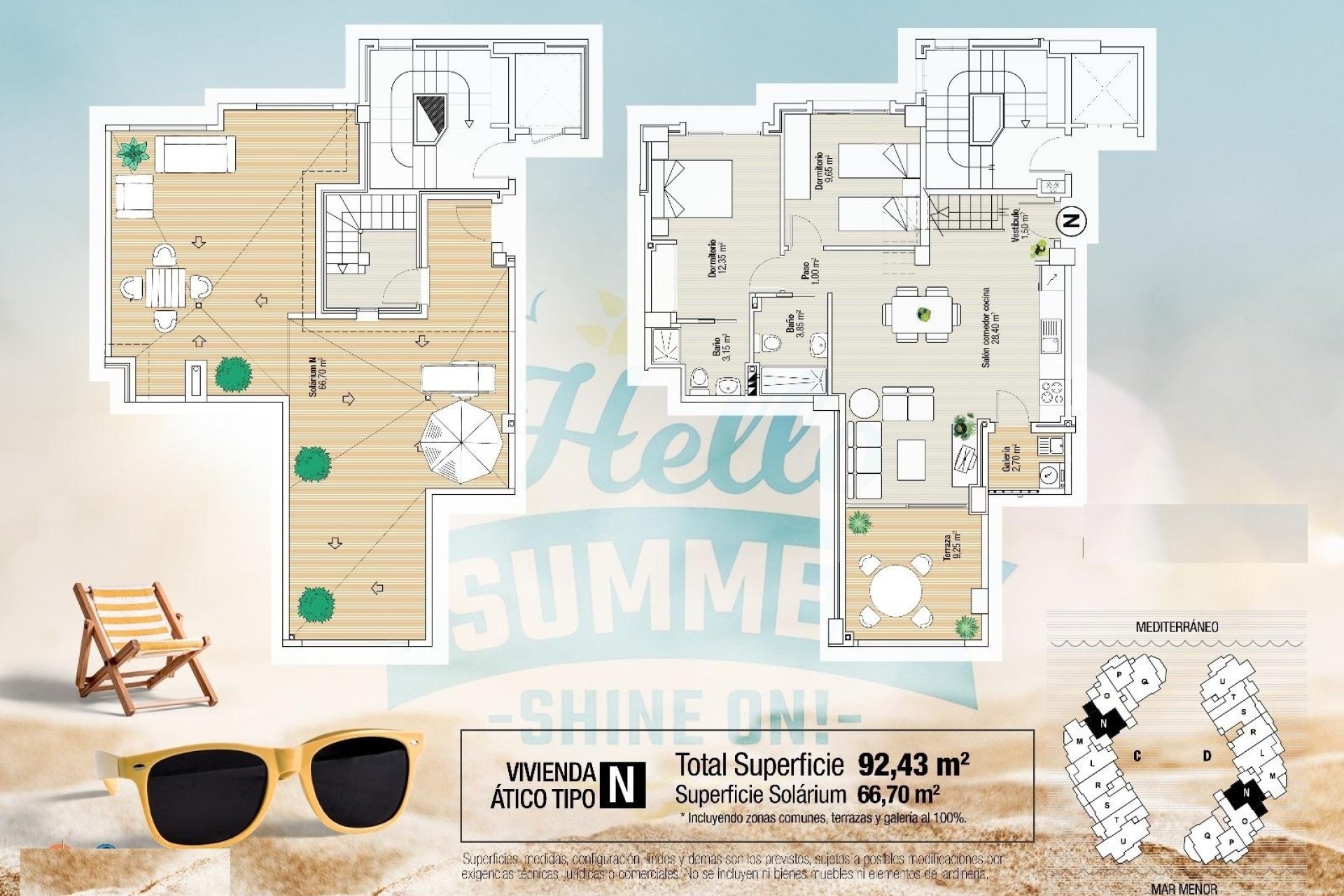 Nowy budynek - Daszek -
La Manga del Mar Menor - La Manga