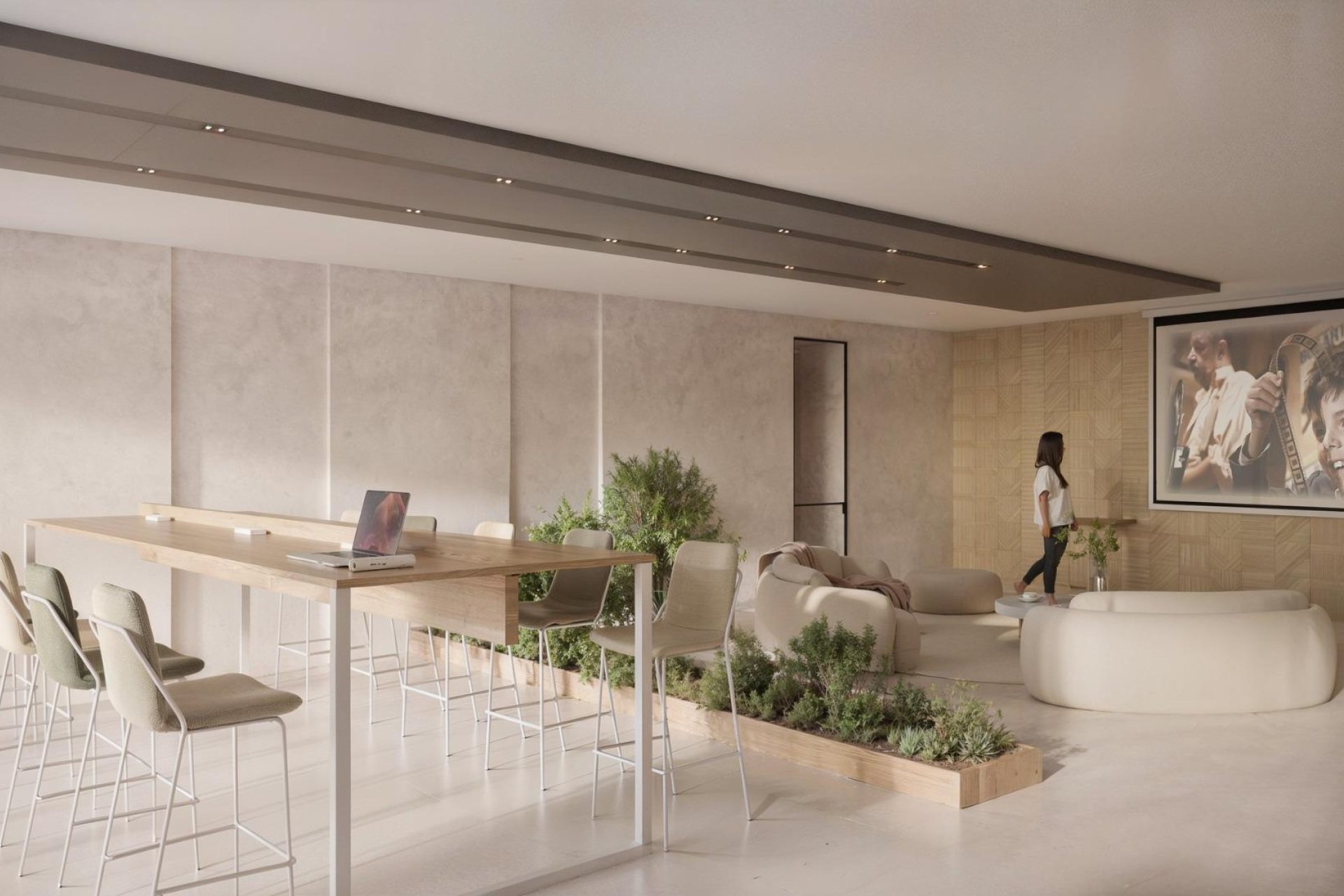 Nowy budynek - Daszek -
La Nucía - Ciudad del Deporte