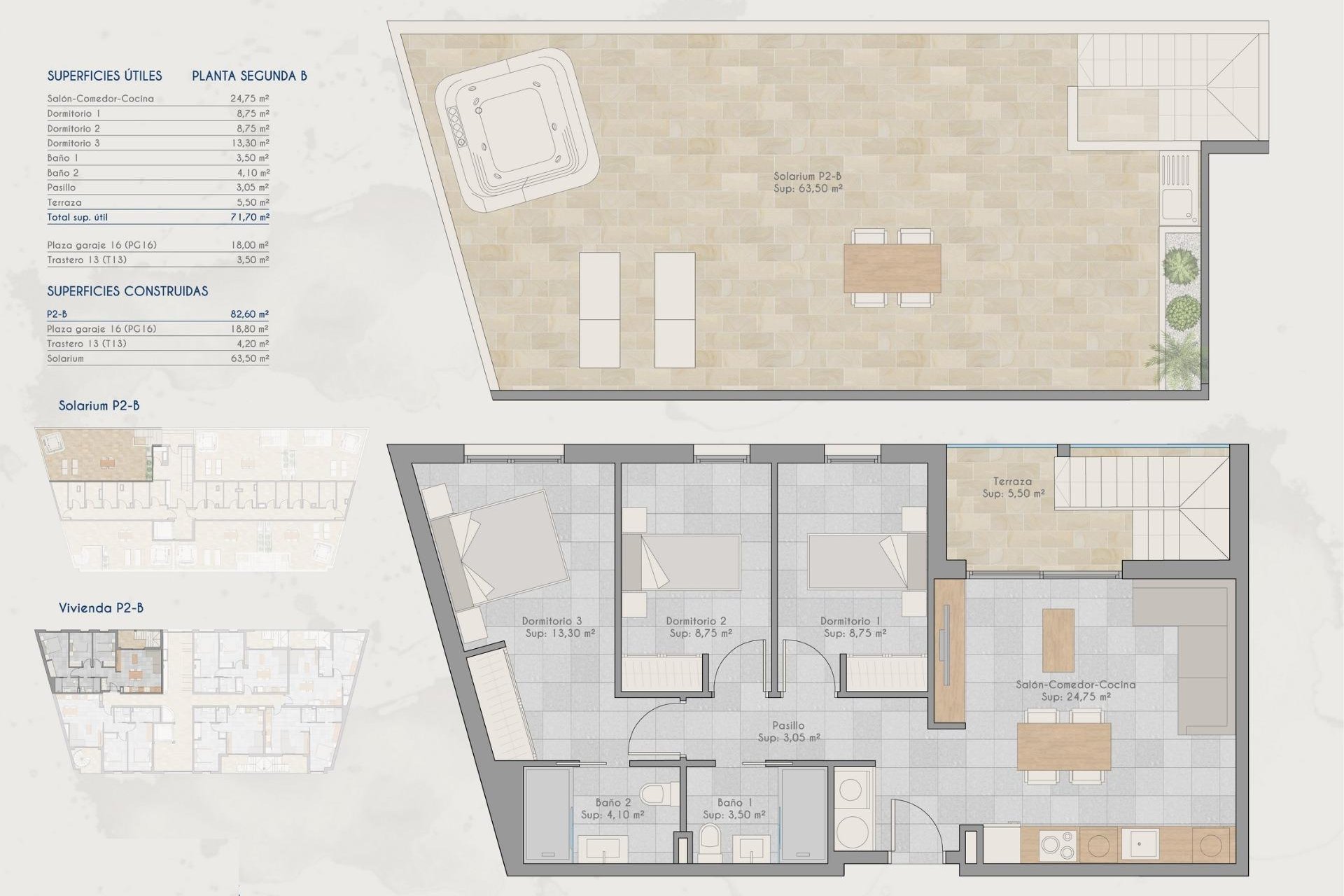Nowy budynek - Daszek -
San Pedro del Pinatar - Lo Pagan