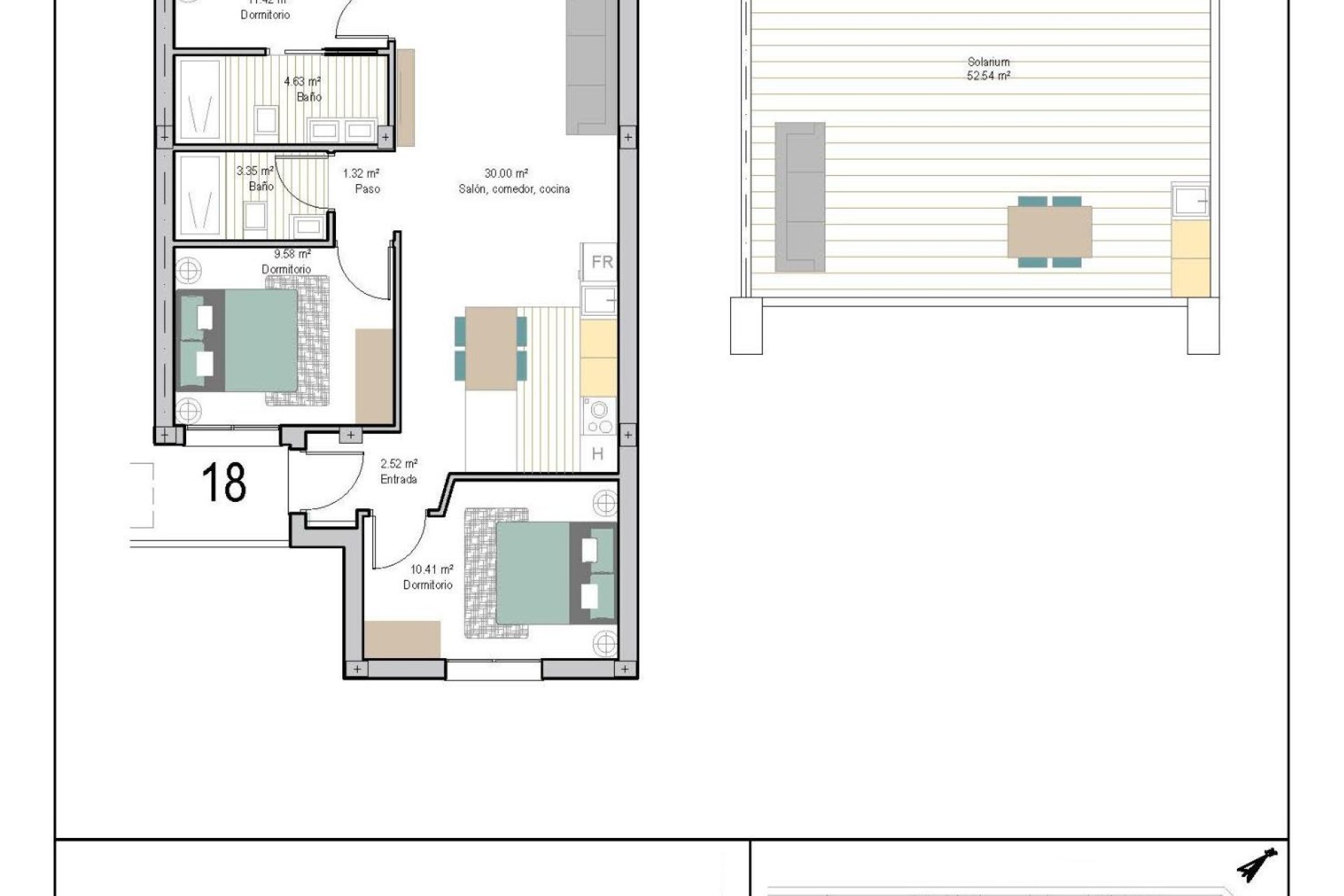 Nowy budynek - Daszek -
Torre Pacheco - San Cayetano