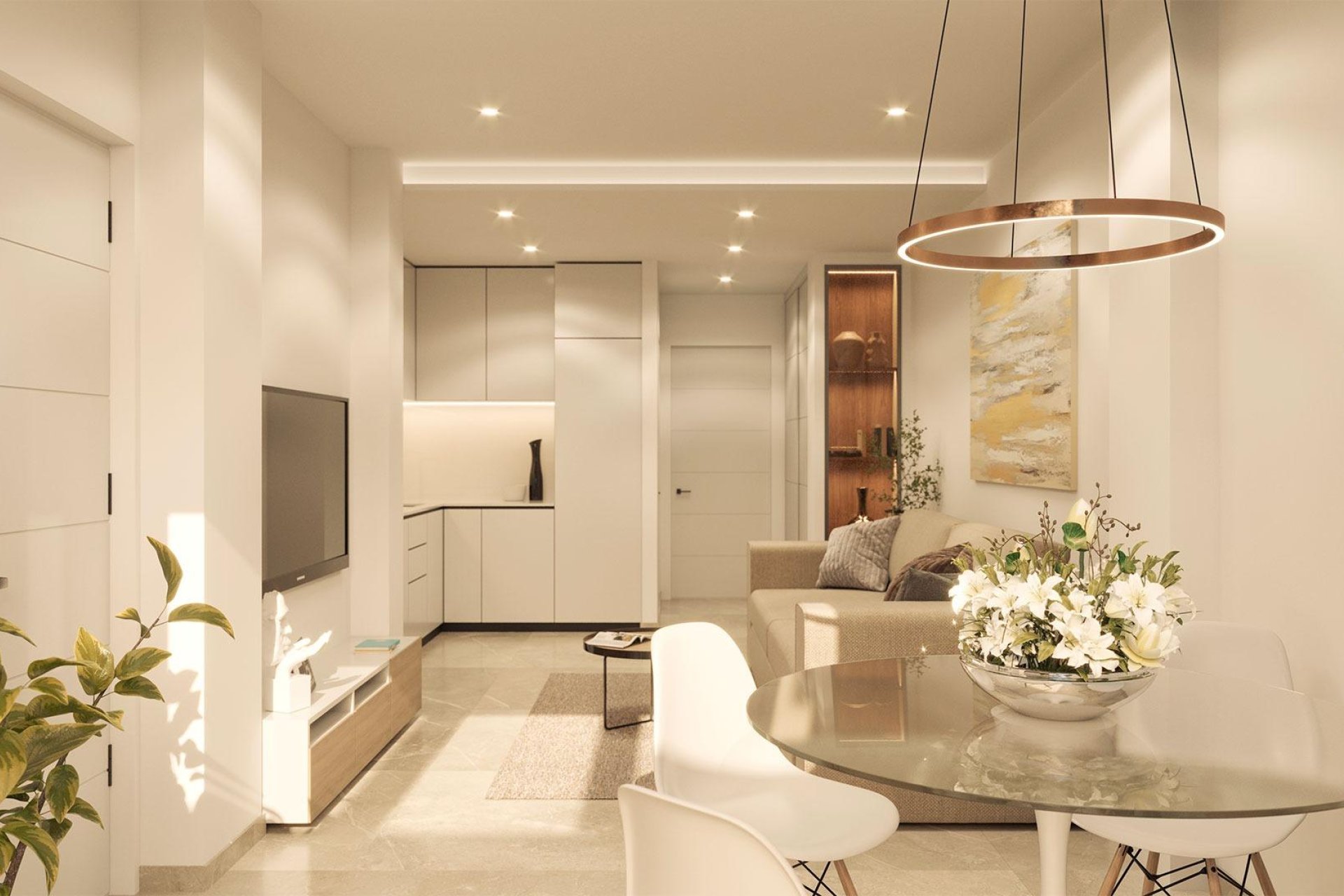 Nowy budynek - Daszek -
Torrevieja - Playa del Acequión