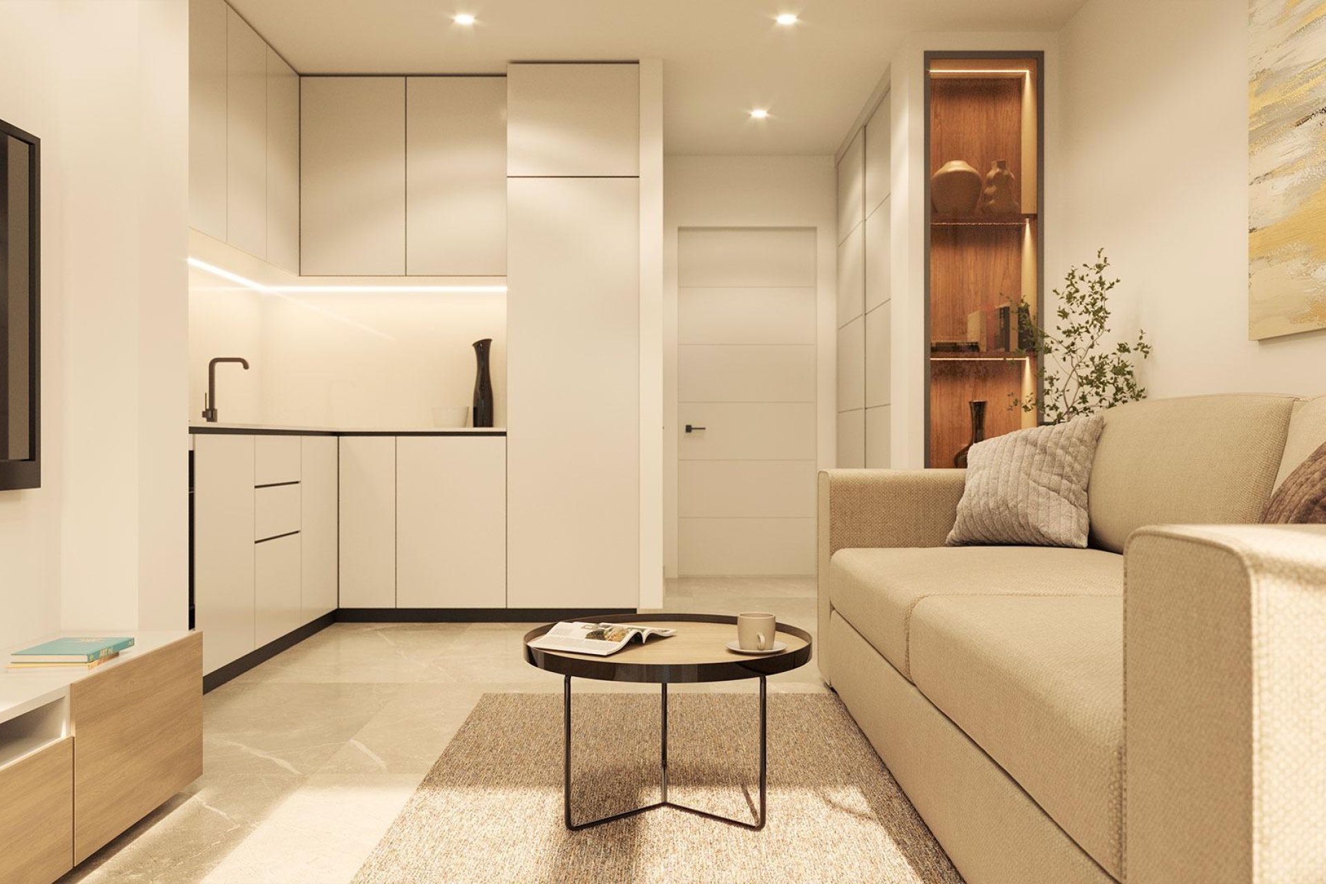 Nowy budynek - Daszek -
Torrevieja - Playa del Acequión