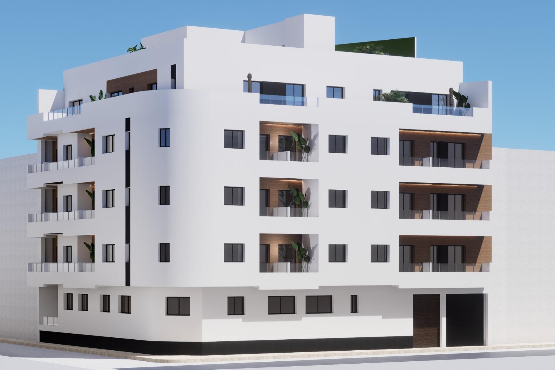 Nowy budynek - Daszek -
Torrevieja - pueblo