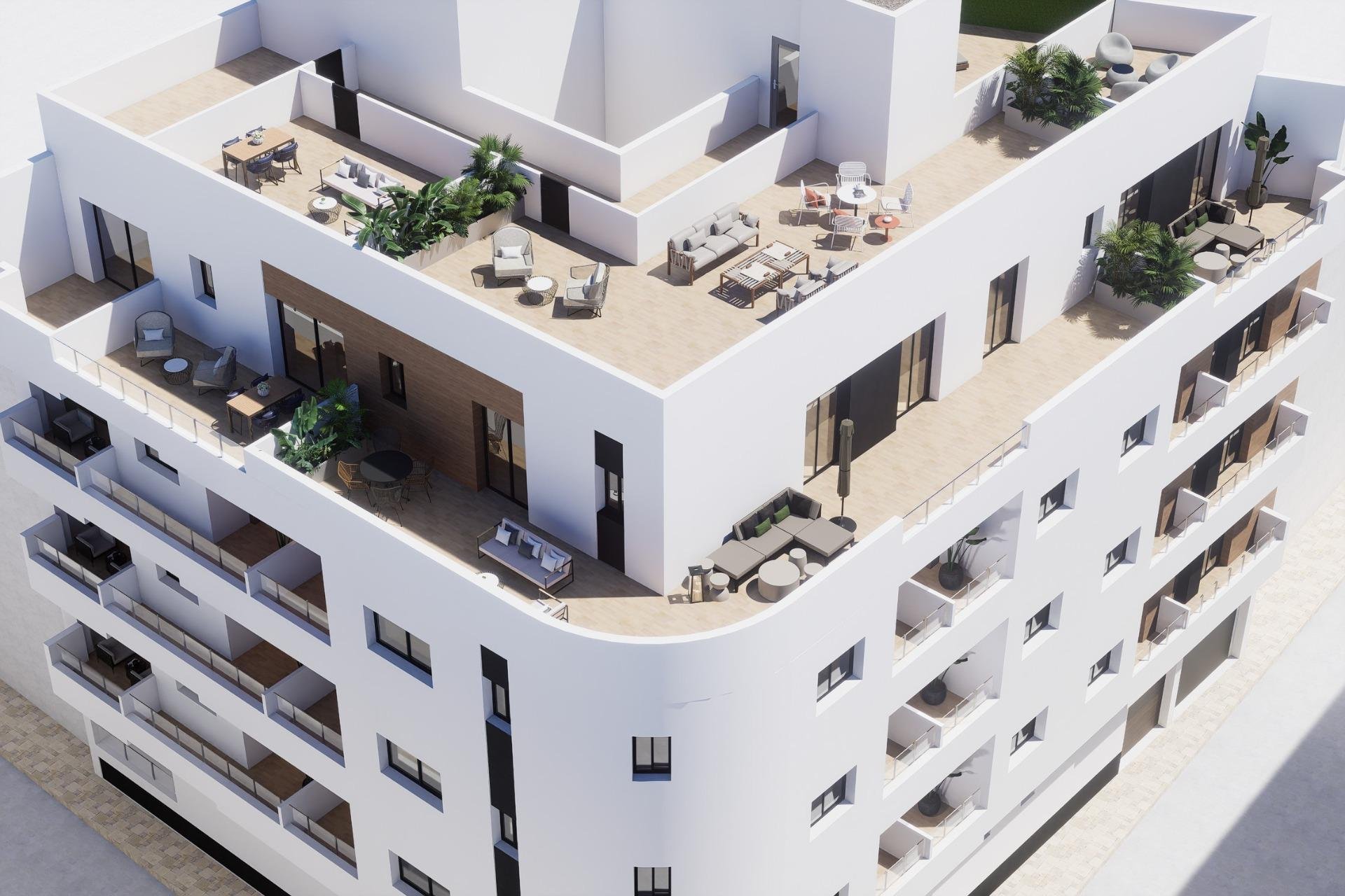 Nowy budynek - Daszek -
Torrevieja - pueblo