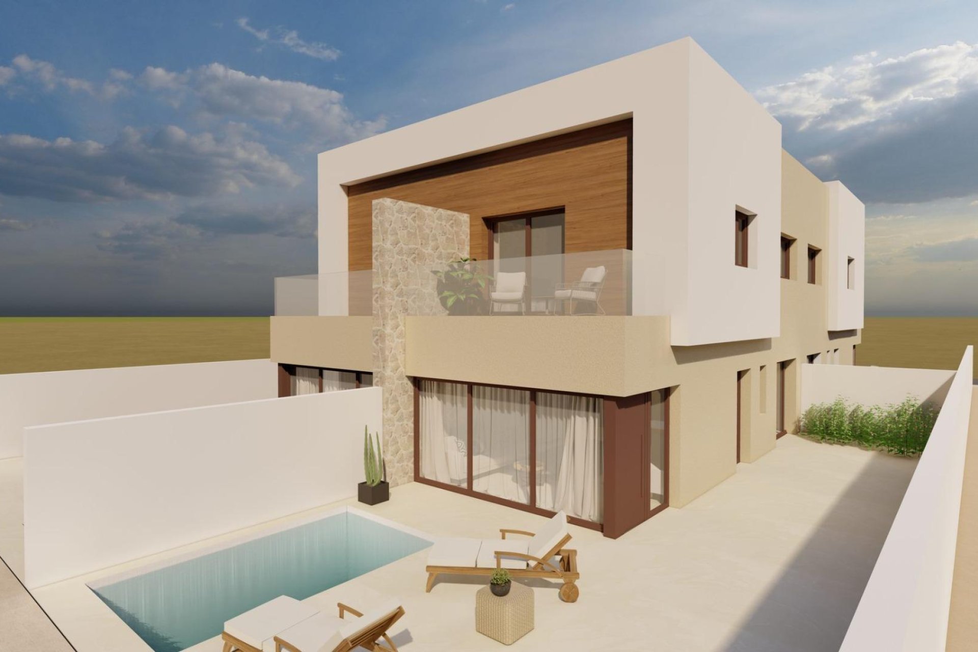 Nowy budynek - Quad House -
San Javier - pueblo