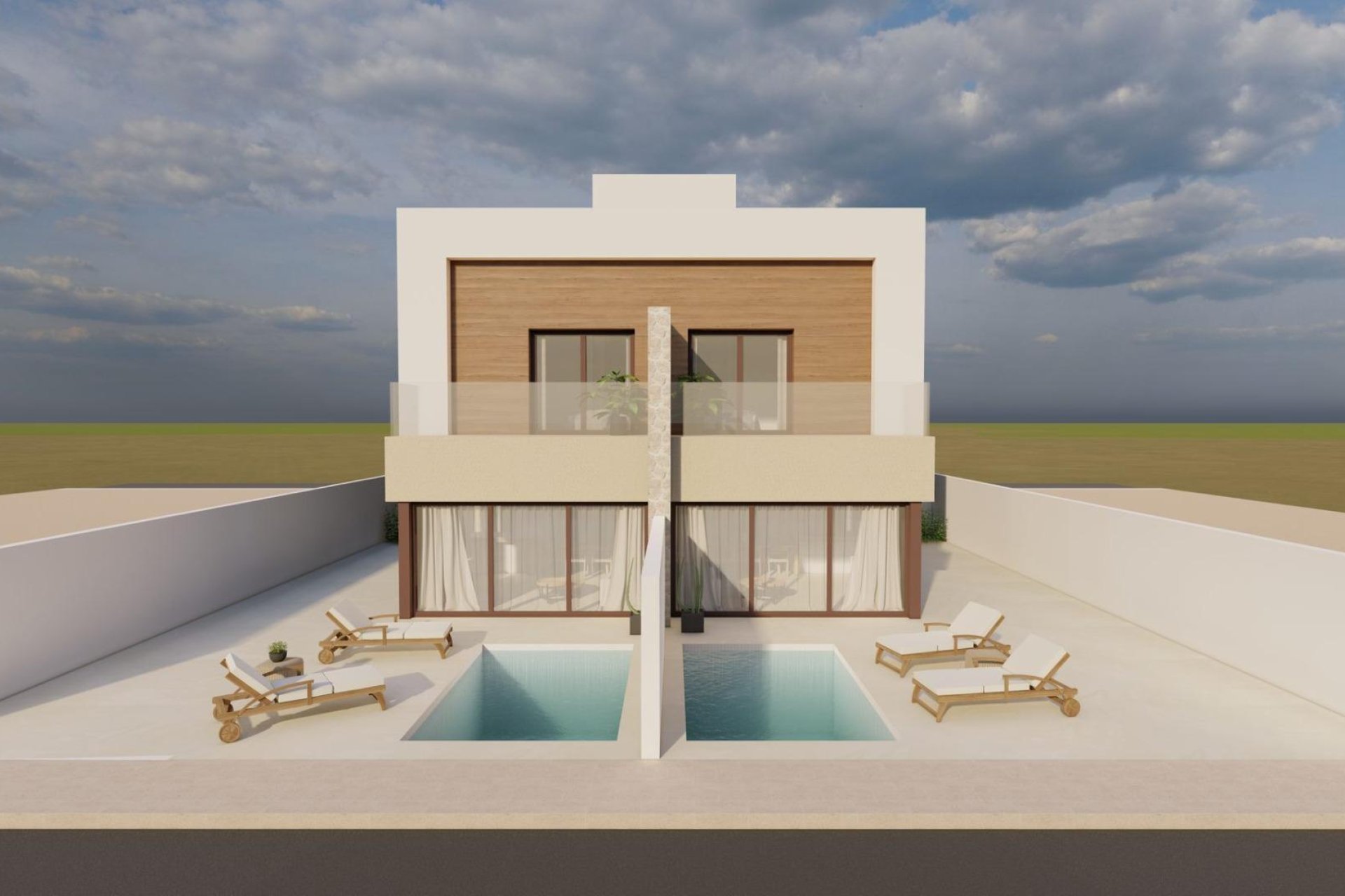 Nowy budynek - Quad House -
San Javier - pueblo