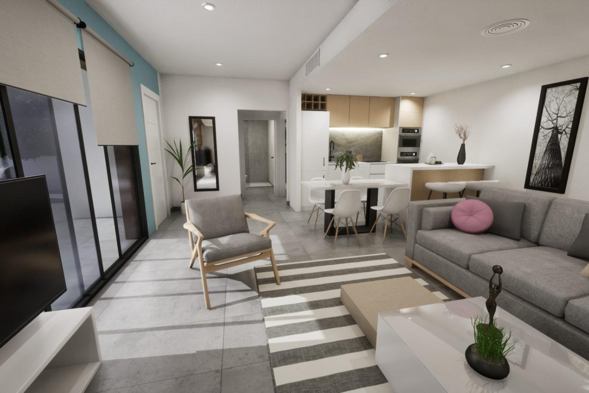 Nowy budynek - Quad House -
Torre Pacheco - pueblo