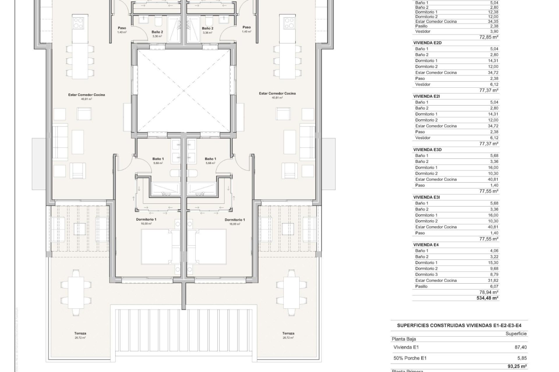 Nowy budynek - Semi penthouse -
Mojacar - Playa De Macenas