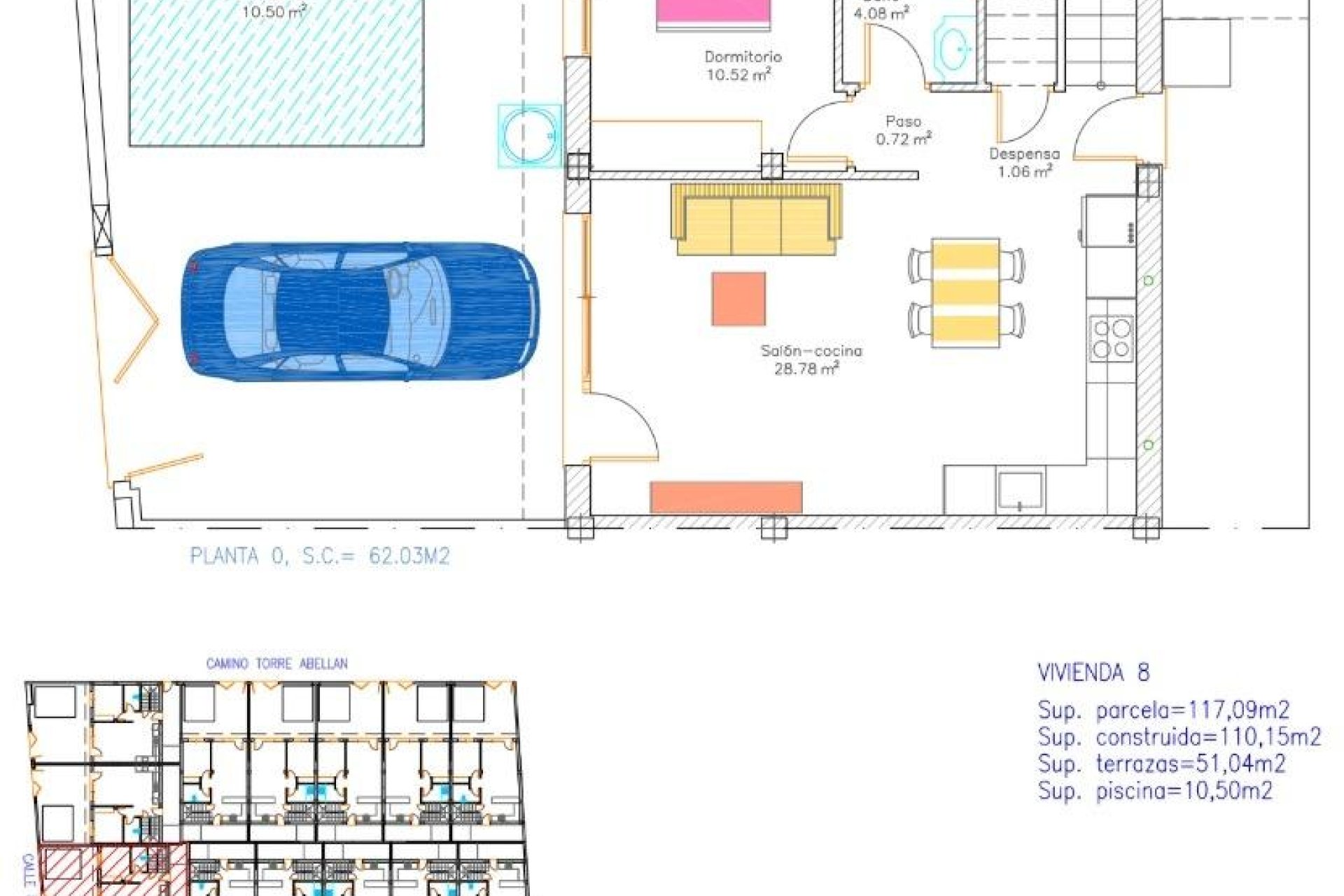 Nowy budynek - town house -
Avileses