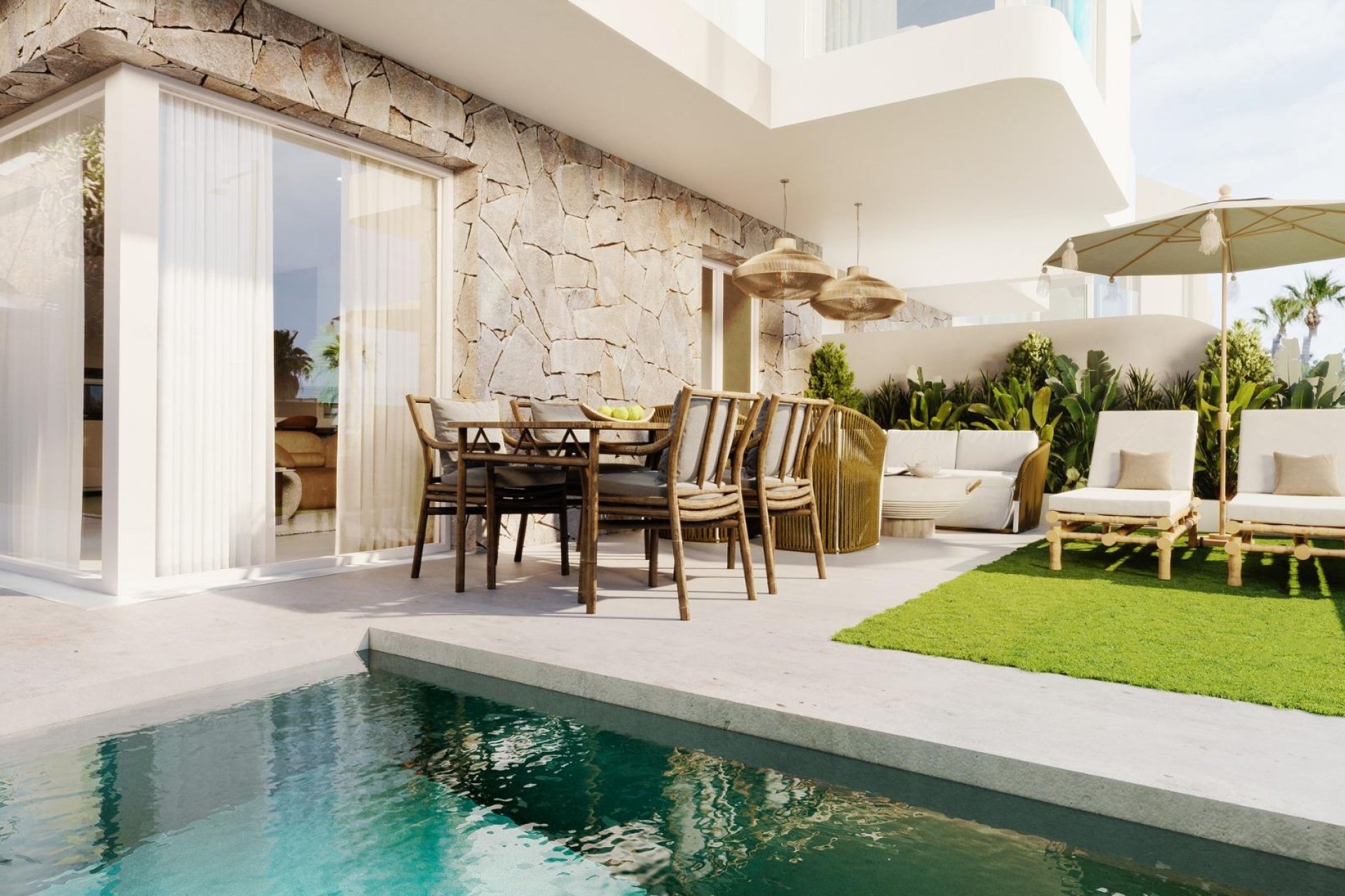 Nowy budynek - town house -
Mojacar - Playa de la Mena