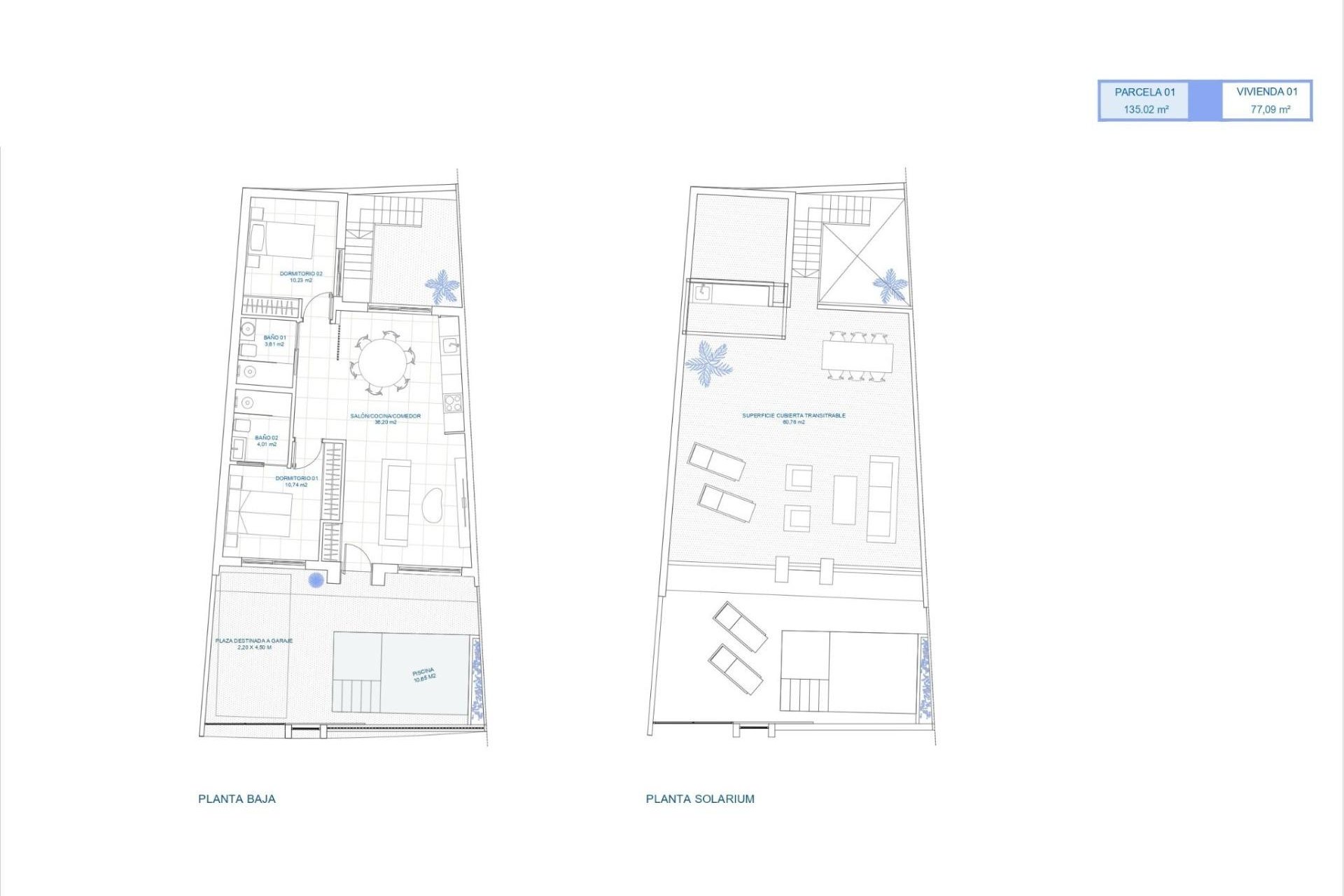 Nowy budynek - town house -
Torre Pacheco - El Alba