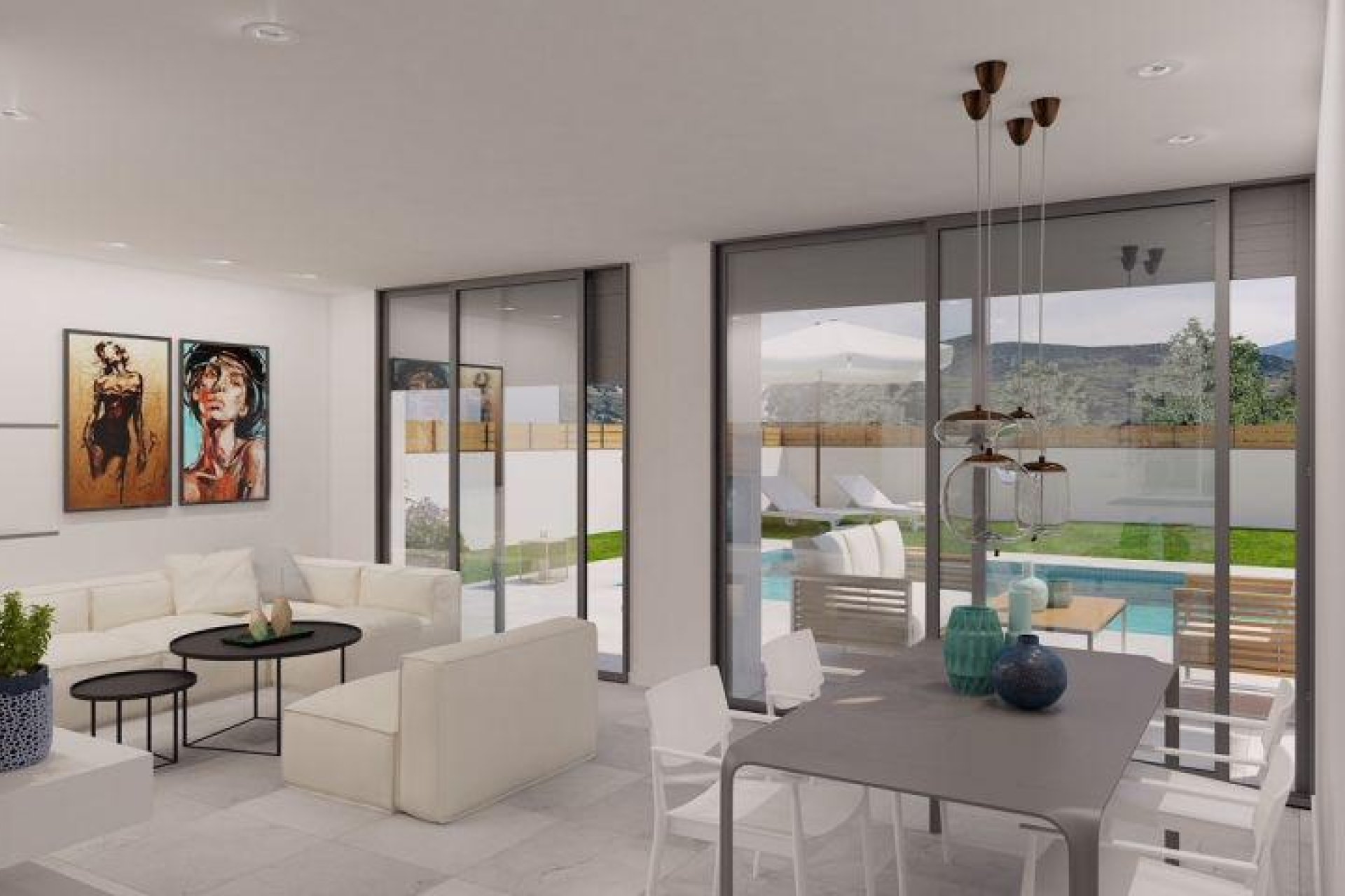 Nowy budynek - villa -
Aspe - Centro