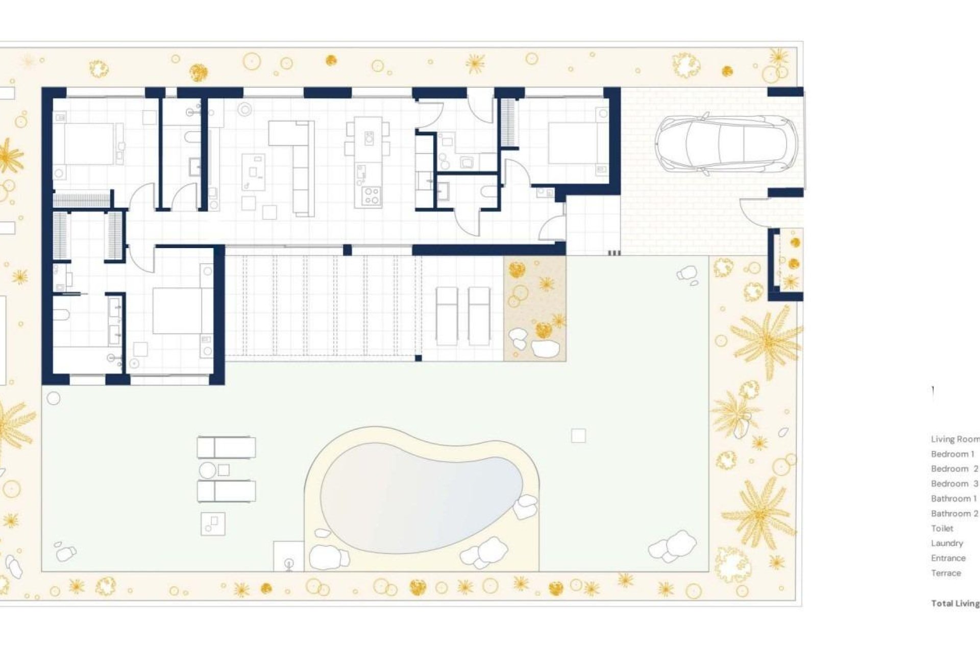 Nowy budynek - villa -
Baños y Mendigo - Altaona Golf