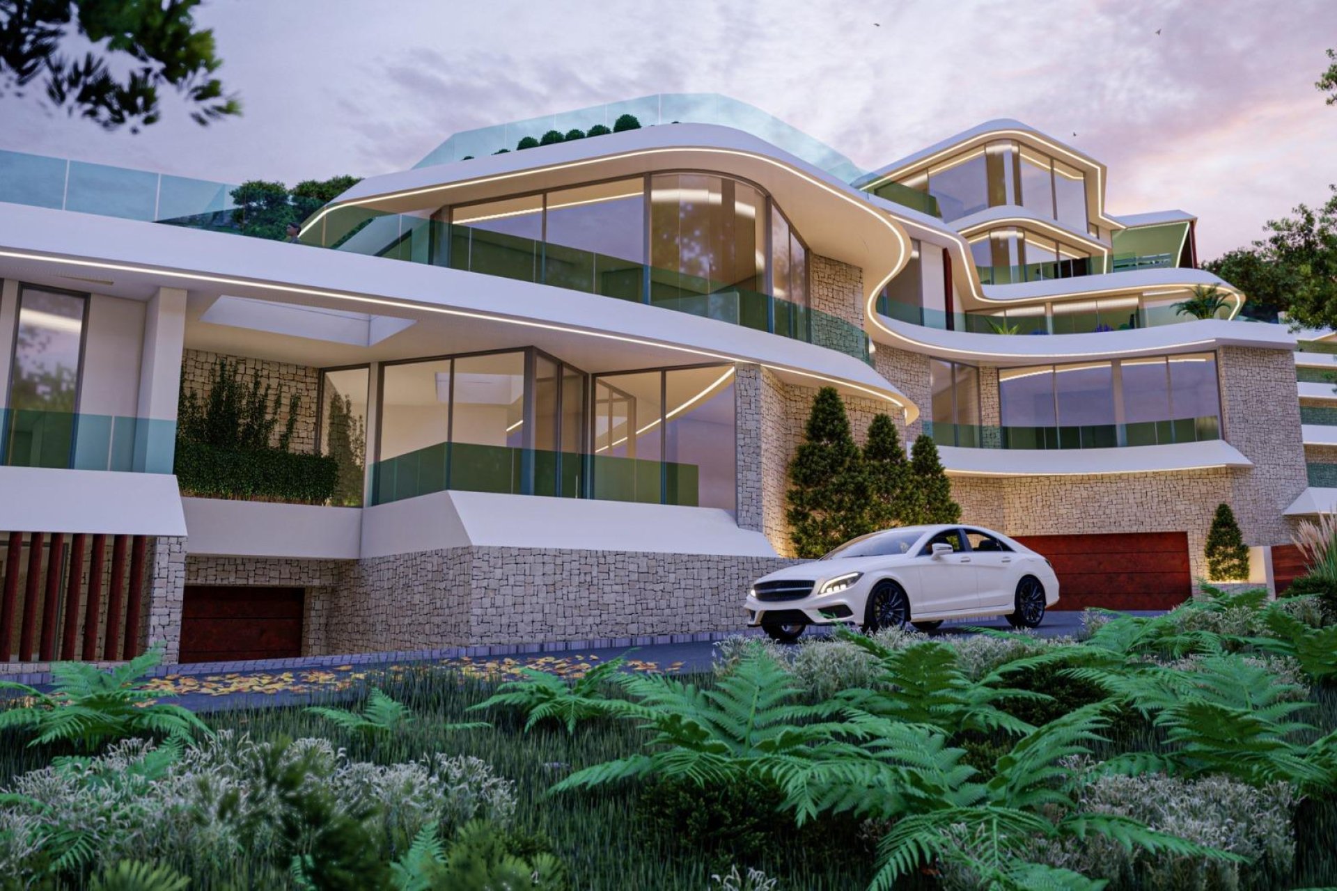 Nowy budynek - villa -
Calpe - Mascarat