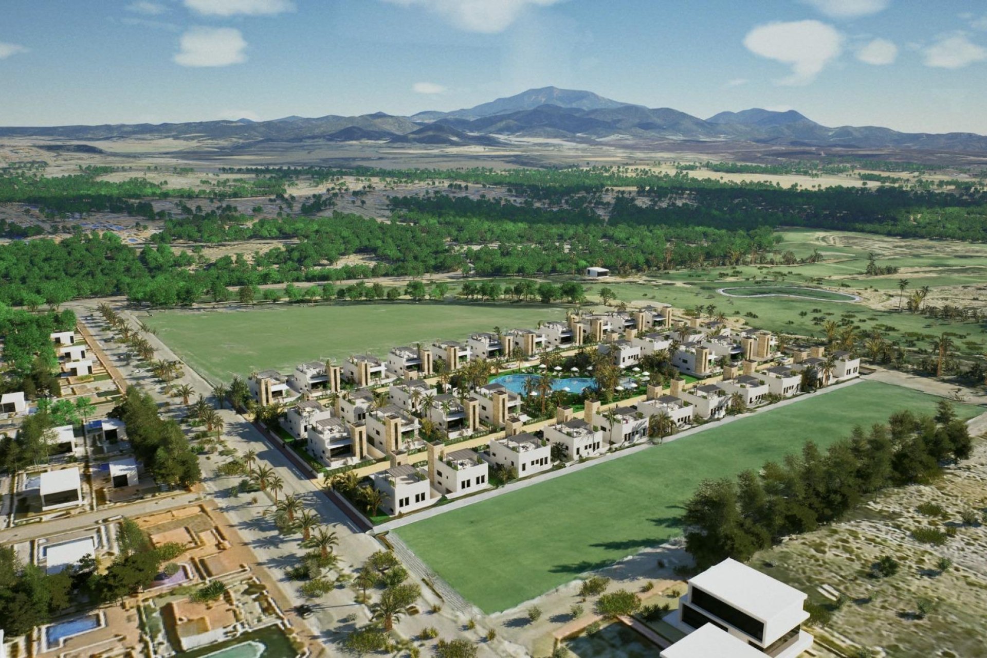 Nowy budynek - villa -
Mazarron - Camposol Golf