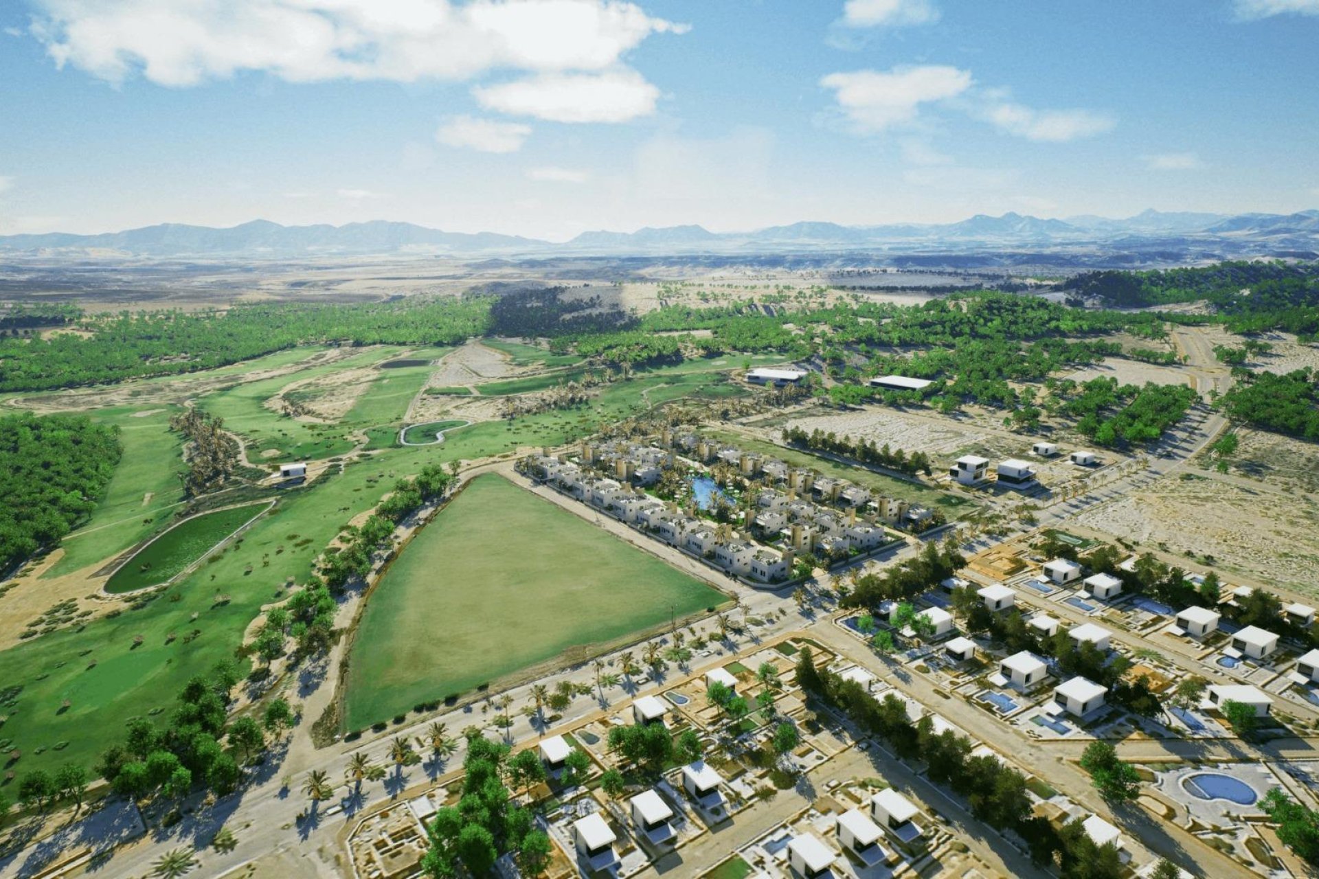 Nowy budynek - villa -
Mazarron - Camposol Golf