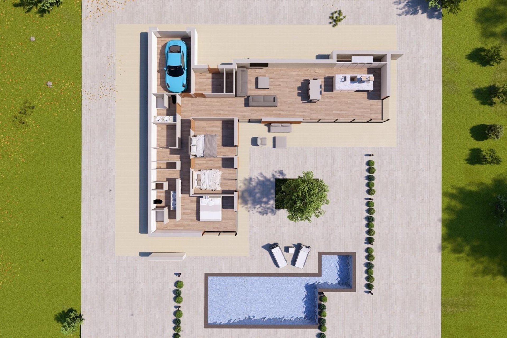 Nowy budynek - villa -
Pinoso - Casas Pastor