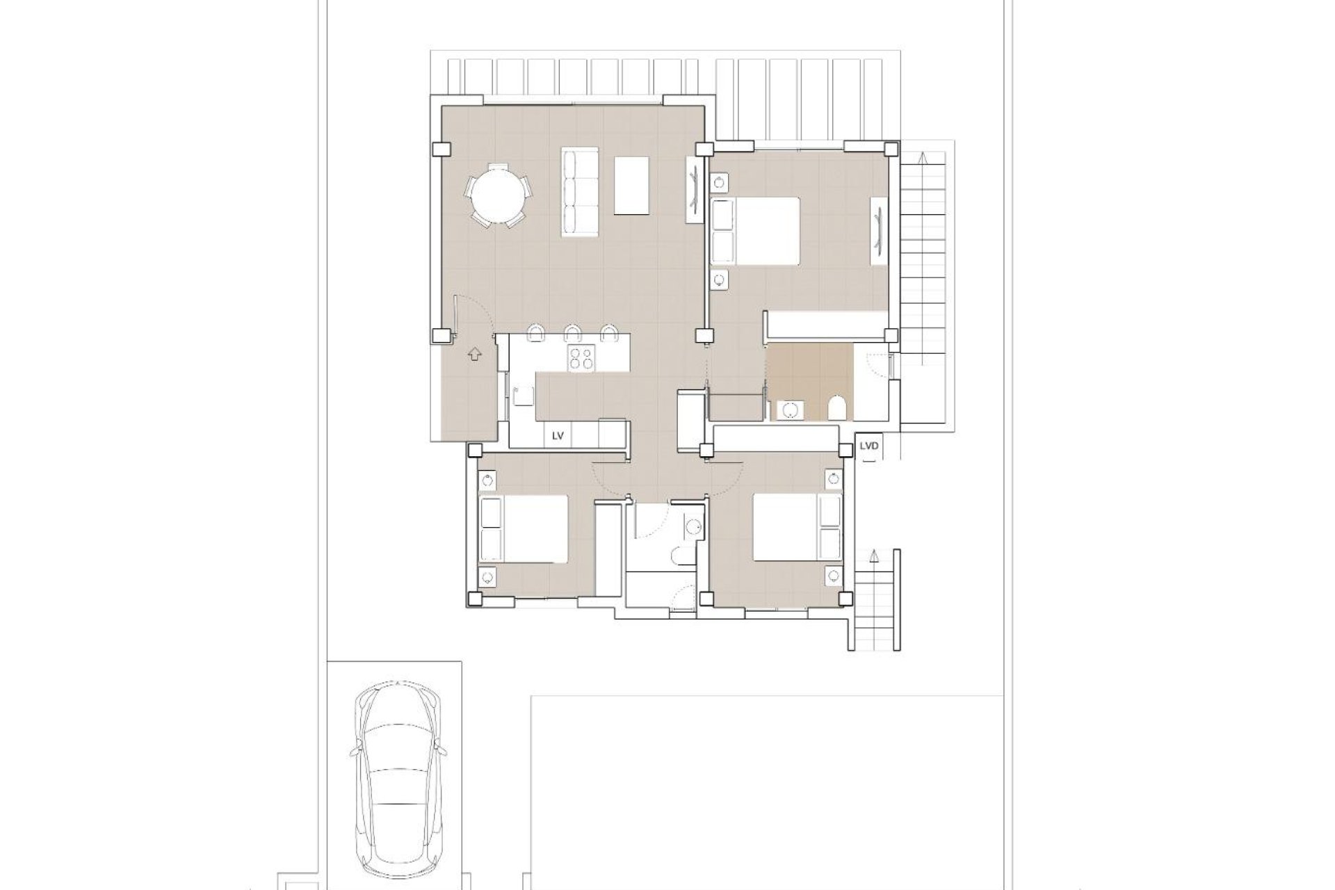 Nowy budynek - villa -
Polop - Novapolop