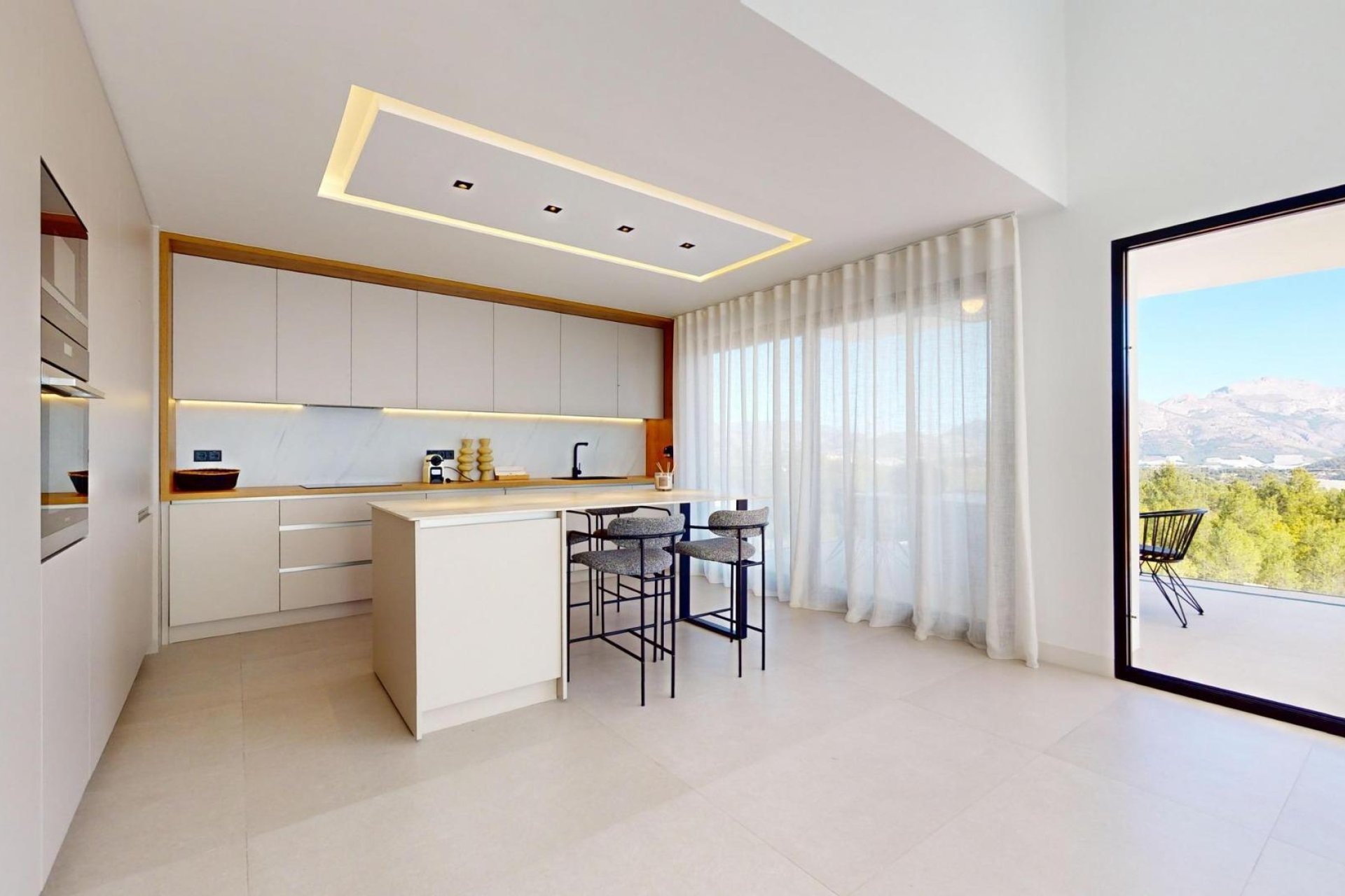 Nowy budynek - villa -
Polop - PAU 1