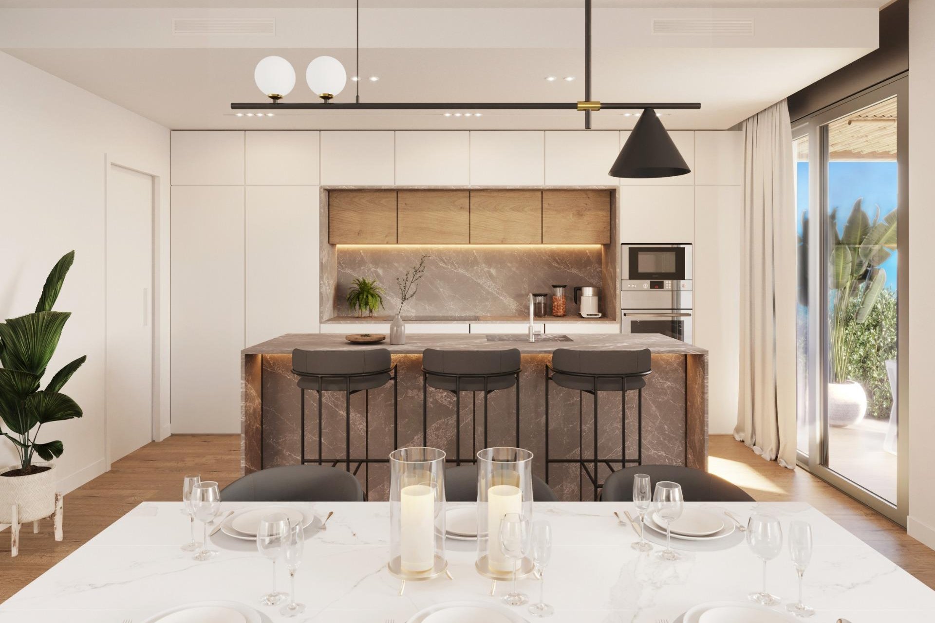 Nowy budynek - villa -
Polop - PAU 1