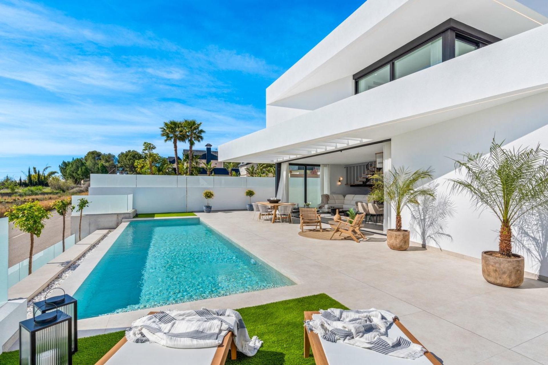 Nowy budynek - villa -
Polop - Urbanizaciones