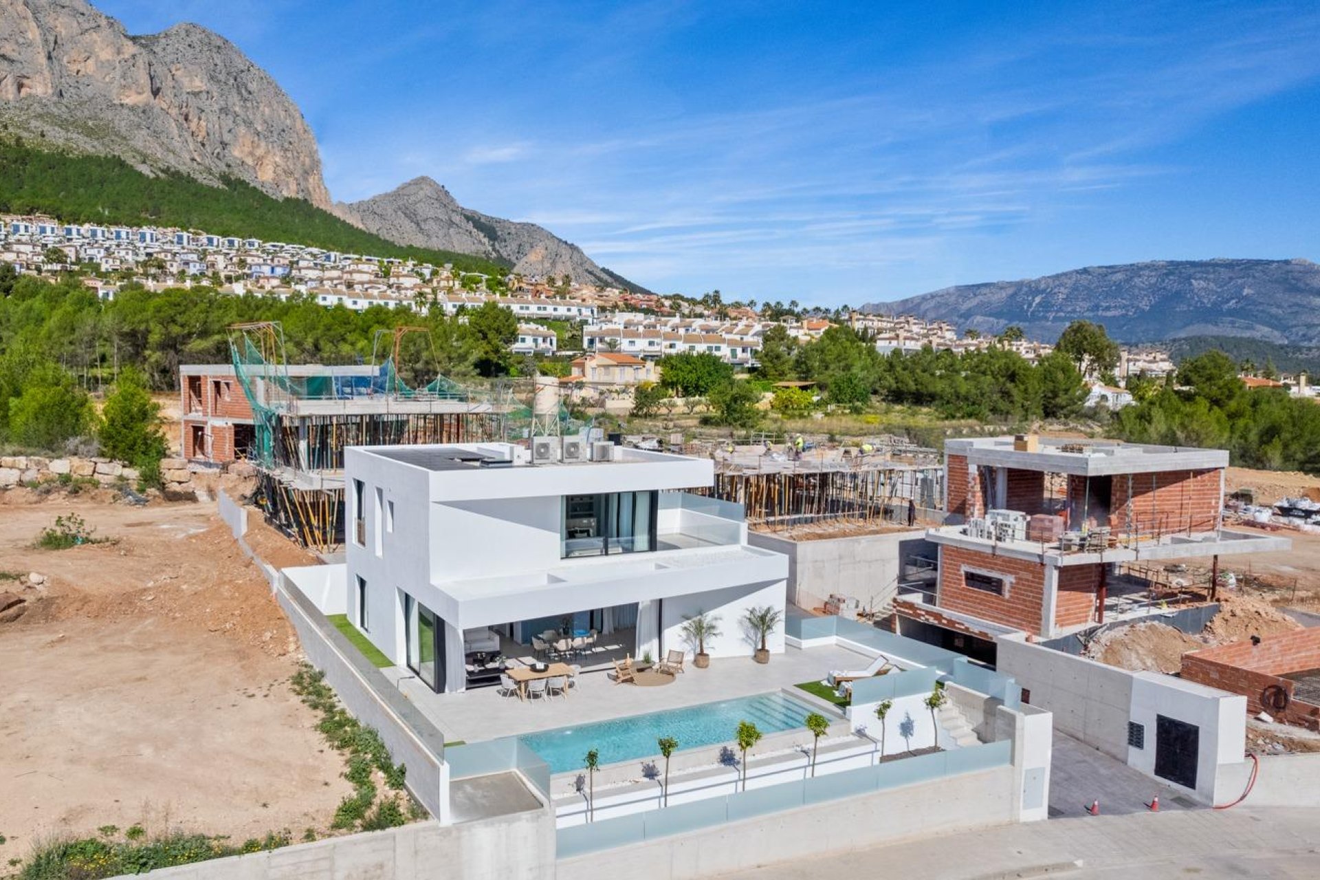 Nowy budynek - villa -
Polop - Urbanizaciones