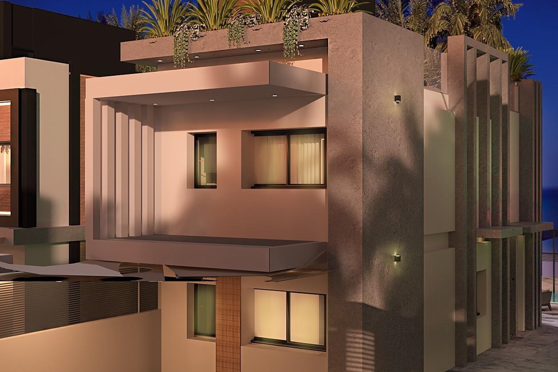 Nowy budynek - villa -
Puerto de Mazarron - El Alamillo