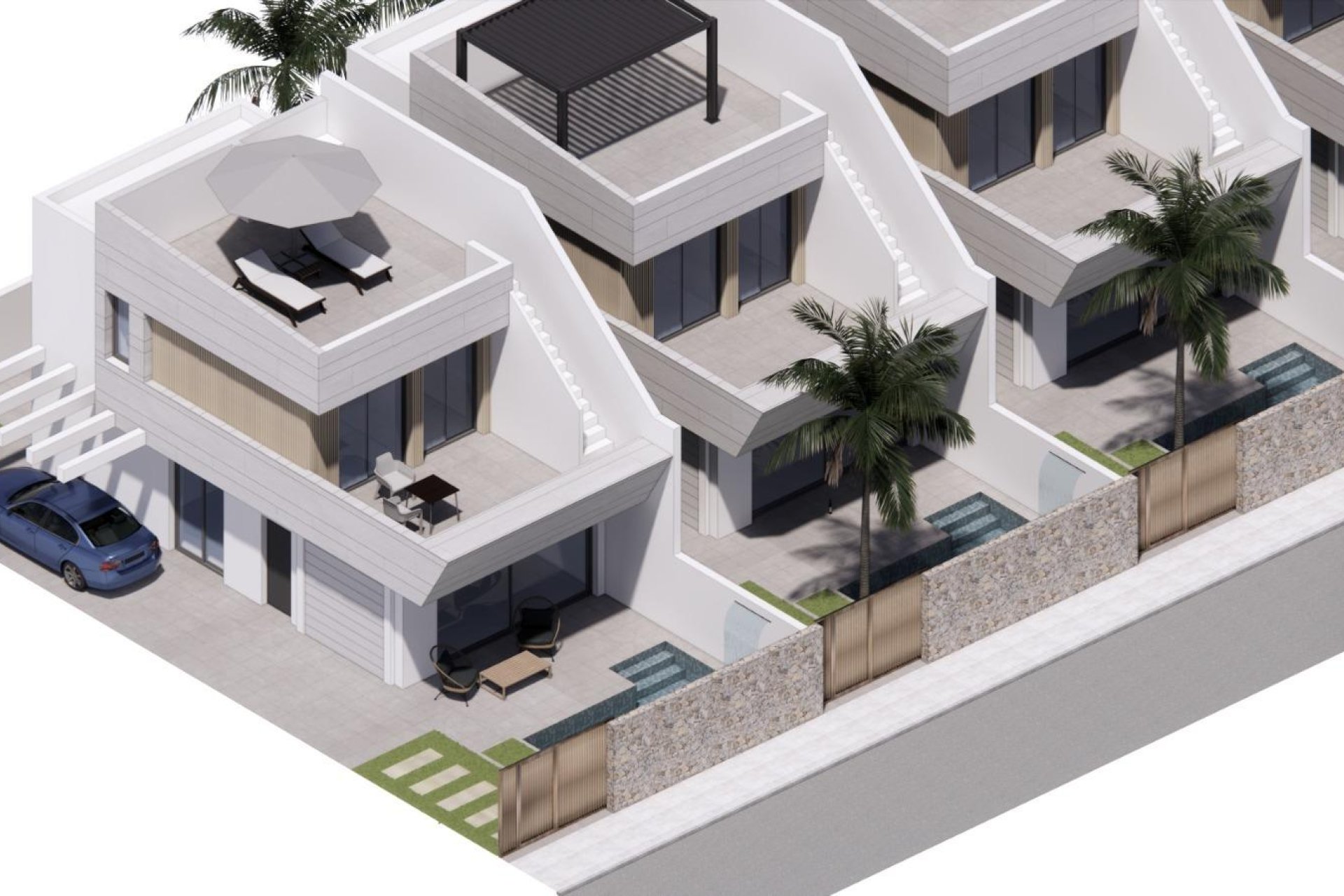 Nowy budynek - villa -
San Javier - Parque de los leones