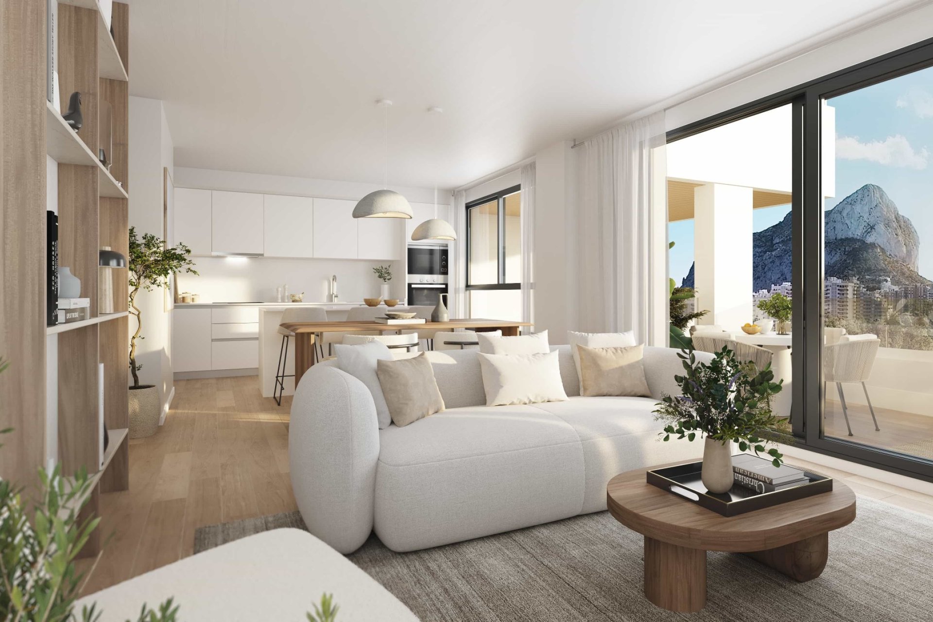 Obra nueva - Apartamentos -
Calpe - Playa La Fossa