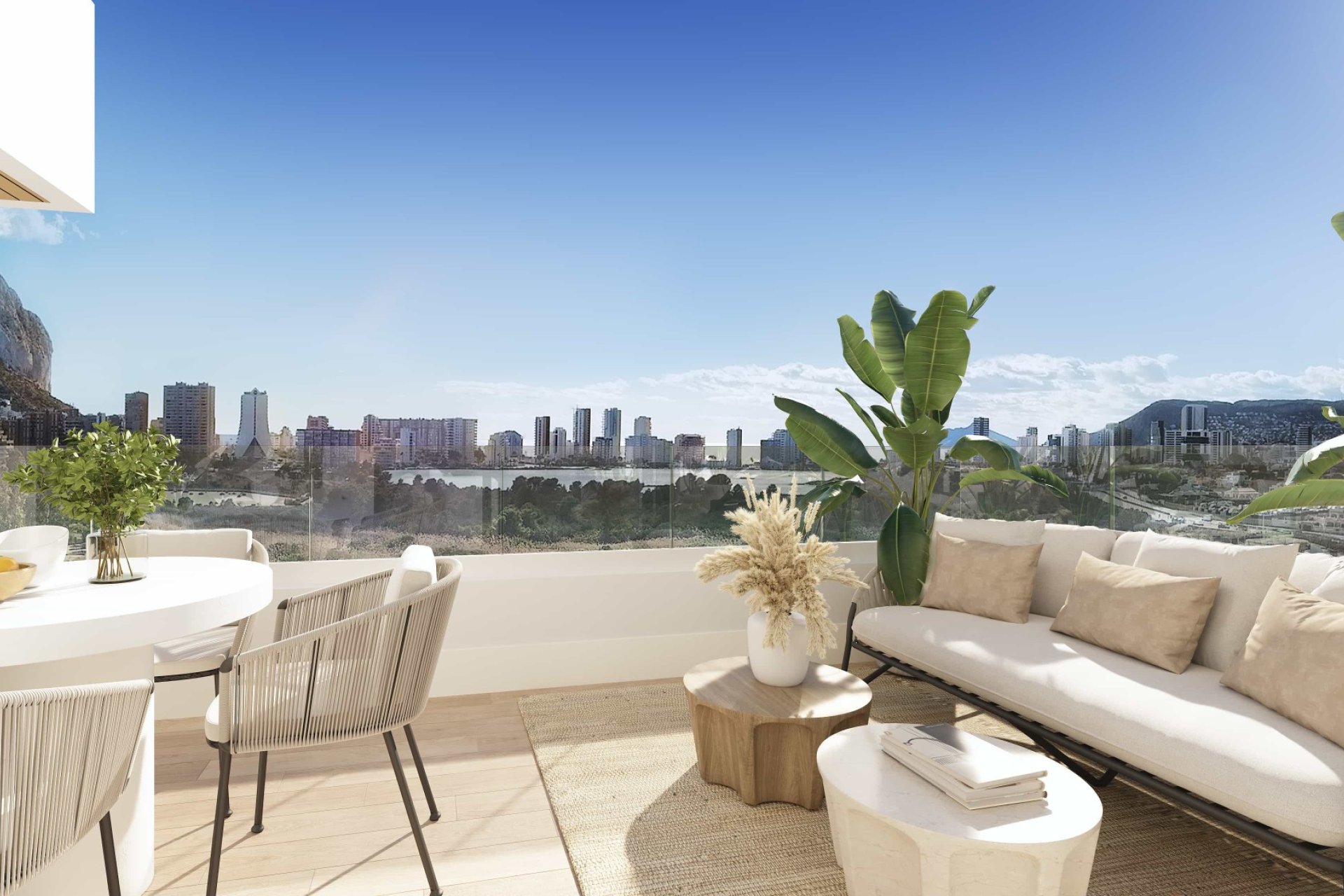 Obra nueva - Apartamentos -
Calpe - Playa La Fossa