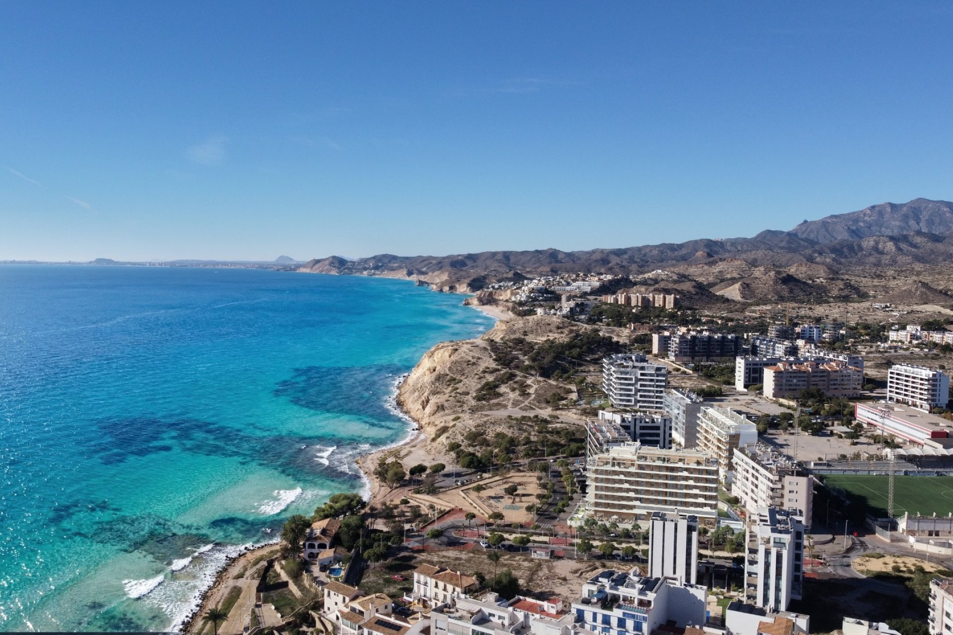 Obra nueva - Apartamentos -
Villajoyosa - Cala Mallaeta