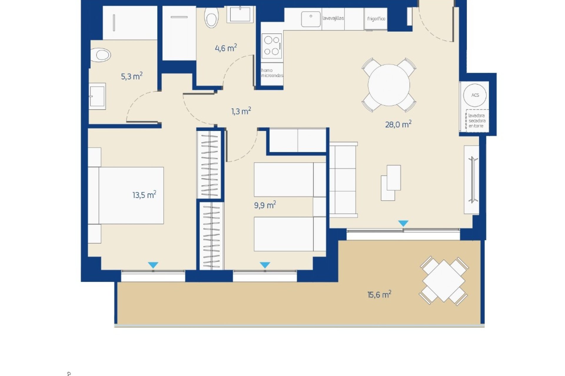 Obra nueva - Apartamentos -
Villajoyosa - Cala Mallaeta
