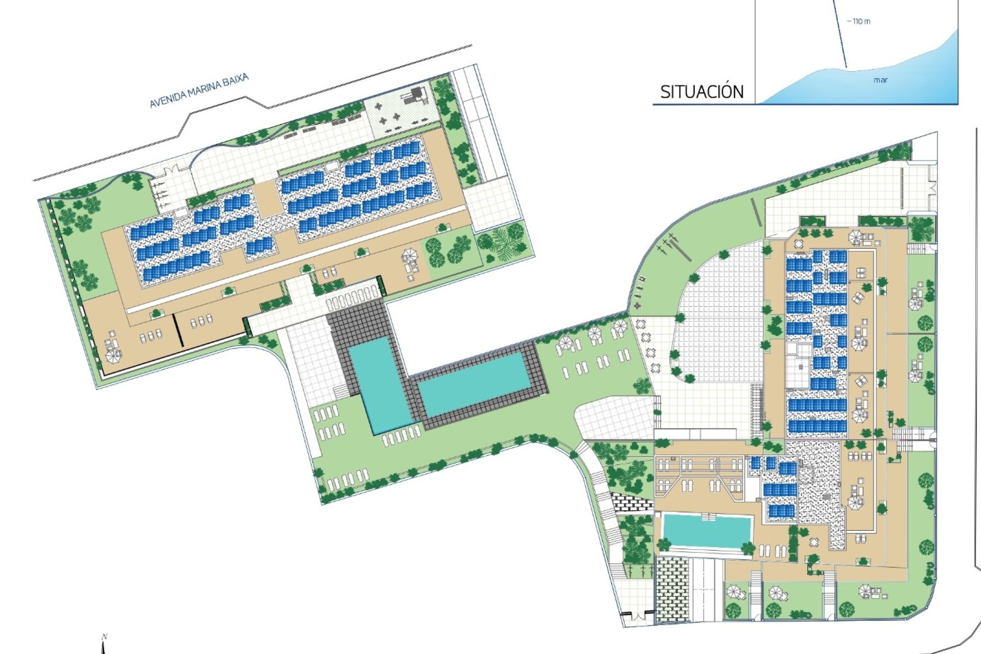 Obra nueva - Apartamentos -
Villajoyosa - Cala Mallaeta