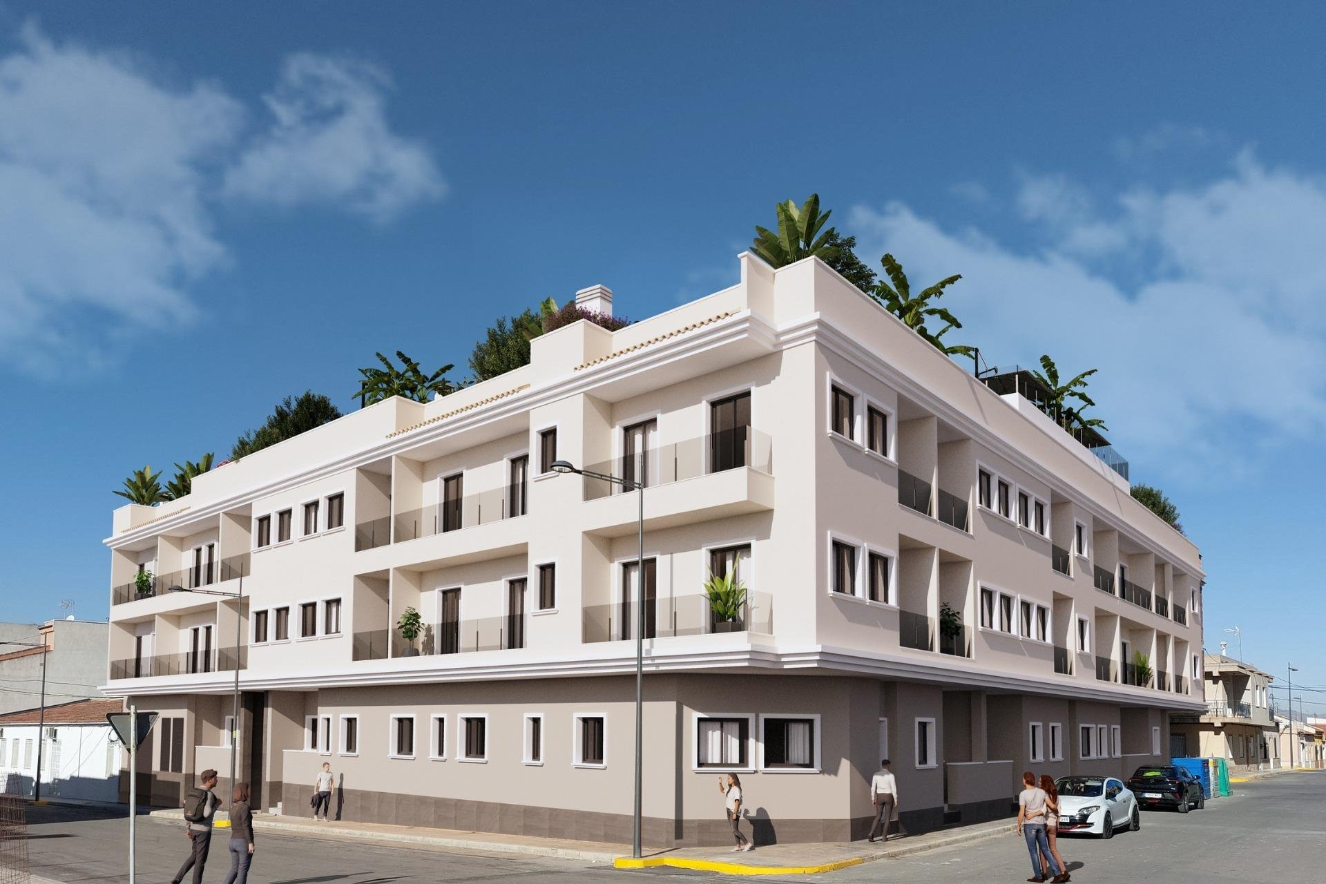 Obra nueva - apartment -
Algorfa - Pueblo