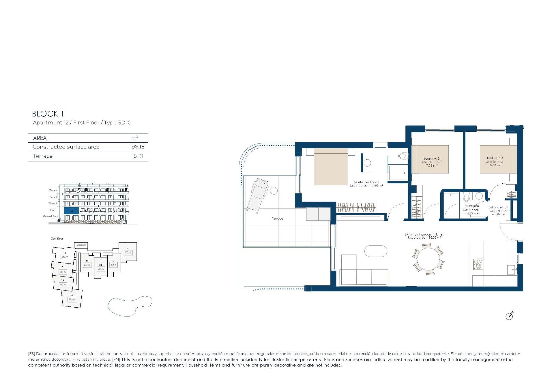 Obra nueva - apartment -
Baños y Mendigo - El Valle Golf