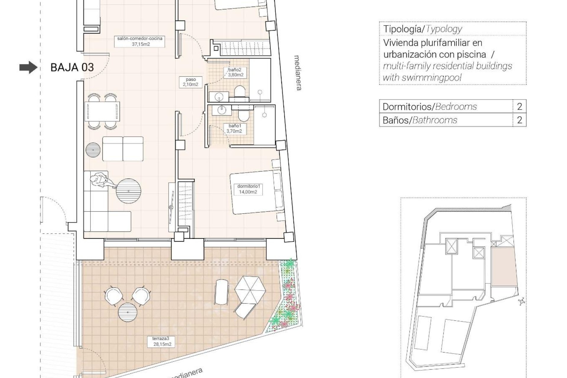 Obra nueva - apartment -
Hondón de las Nieves - Pueblo