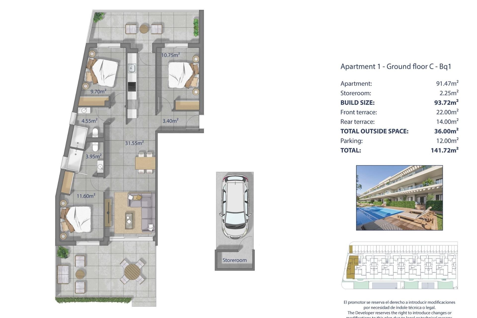 Obra nueva - apartment -
Los Alcazares - Los Narejos