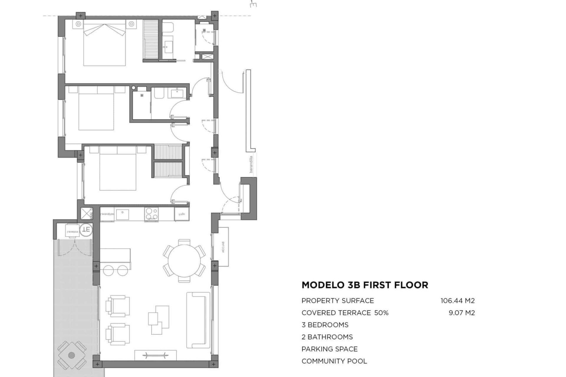 Obra nueva - apartment -
Los Alcazares - Parque Diana