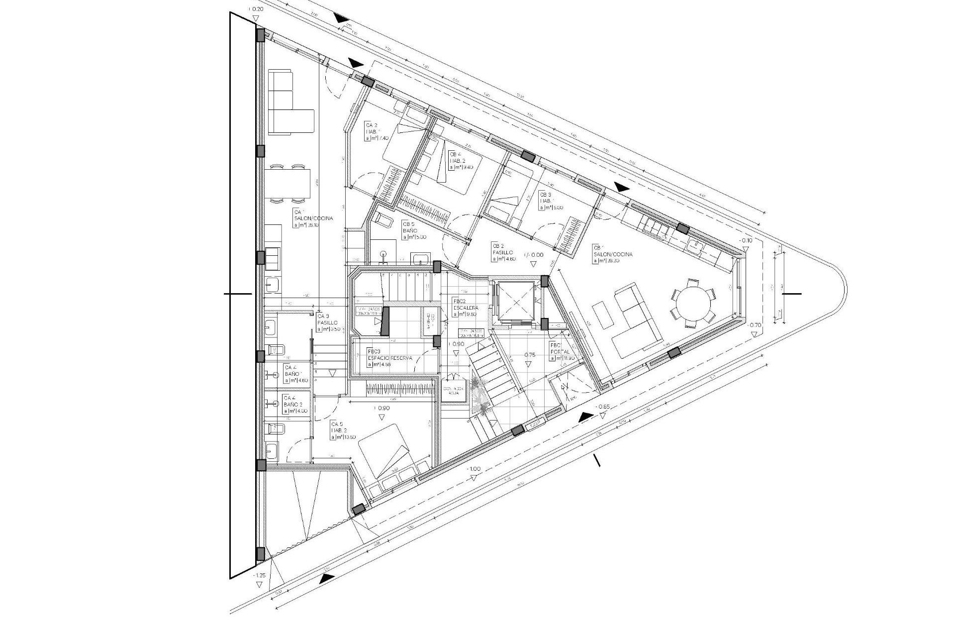 Obra nueva - apartment -
Mazarron - pueblo