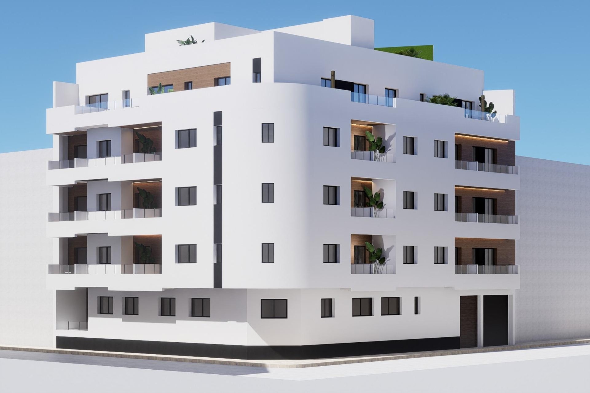 Obra nueva - apartment -
Torrevieja - pueblo