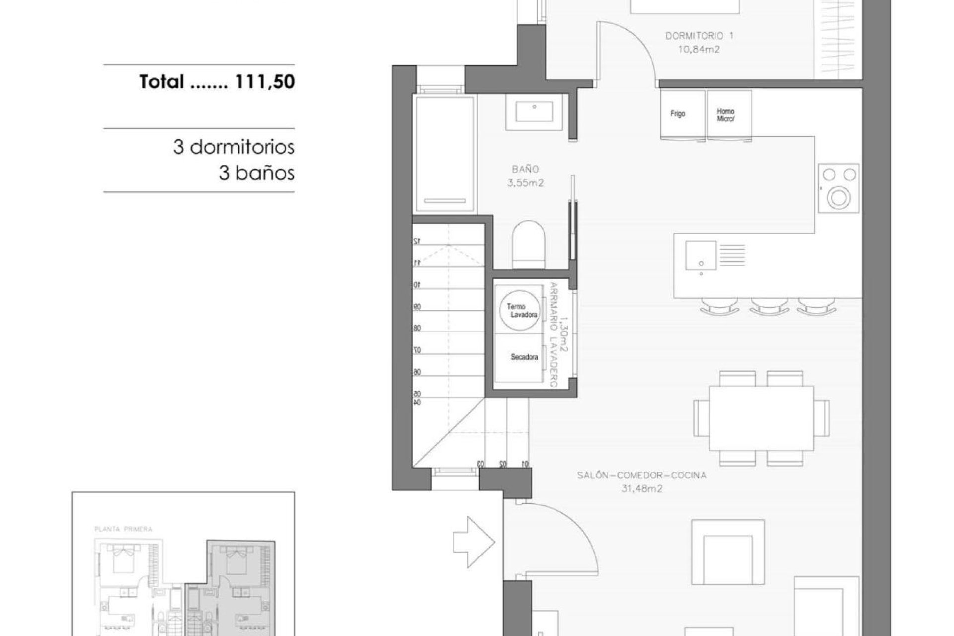 Obra nueva - Ático -
Benejúzar - pueblo