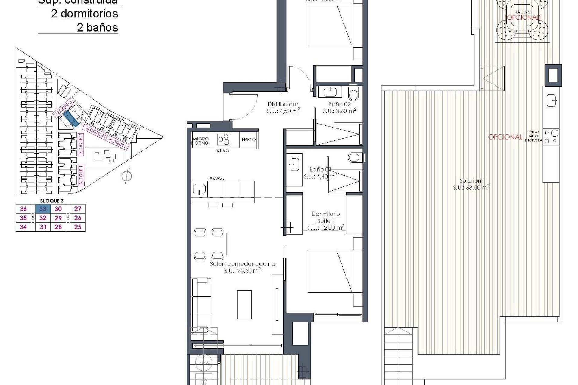 Obra nueva - Ático -
Los Alcazares - Serena Golf
