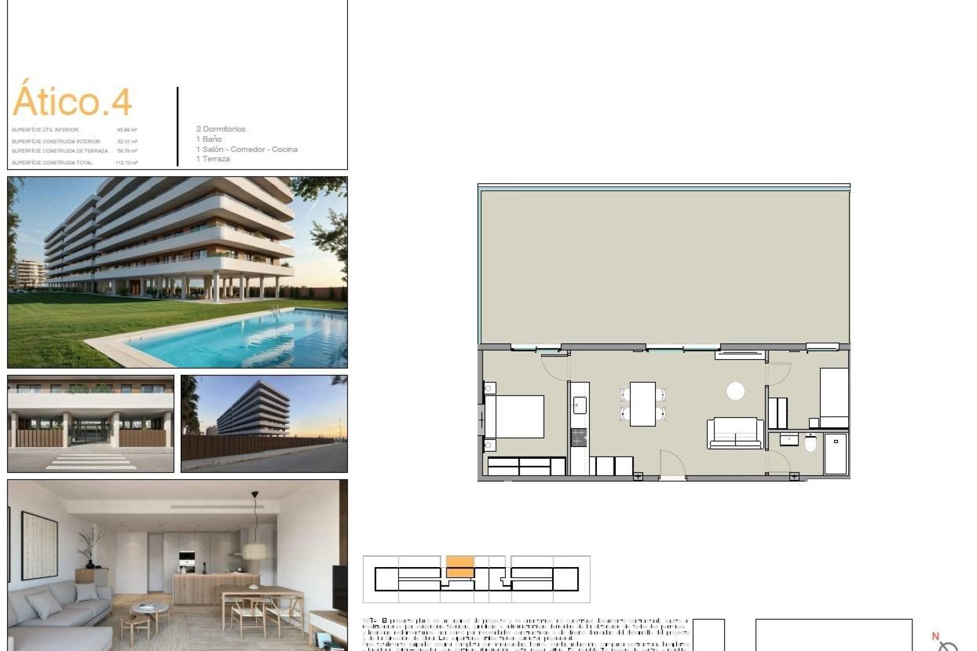 Obra nueva - Ático -
Moncofa - Playa de Moncofa
