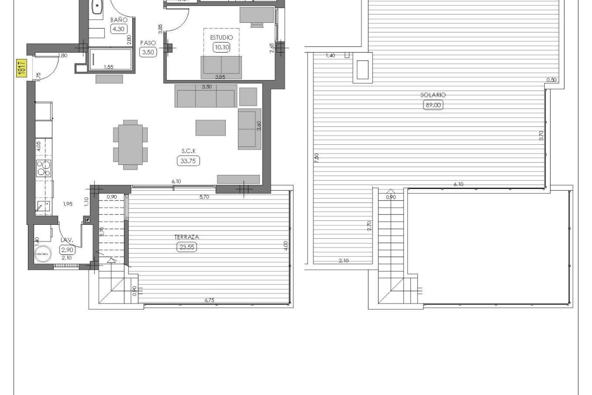 Obra nueva - Bungalow -
Algorfa - La Finca Golf